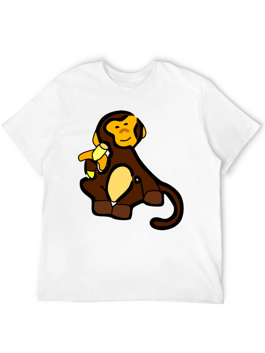 Monkey Banana Graphic T-Shirt - Soft Cotton Blend