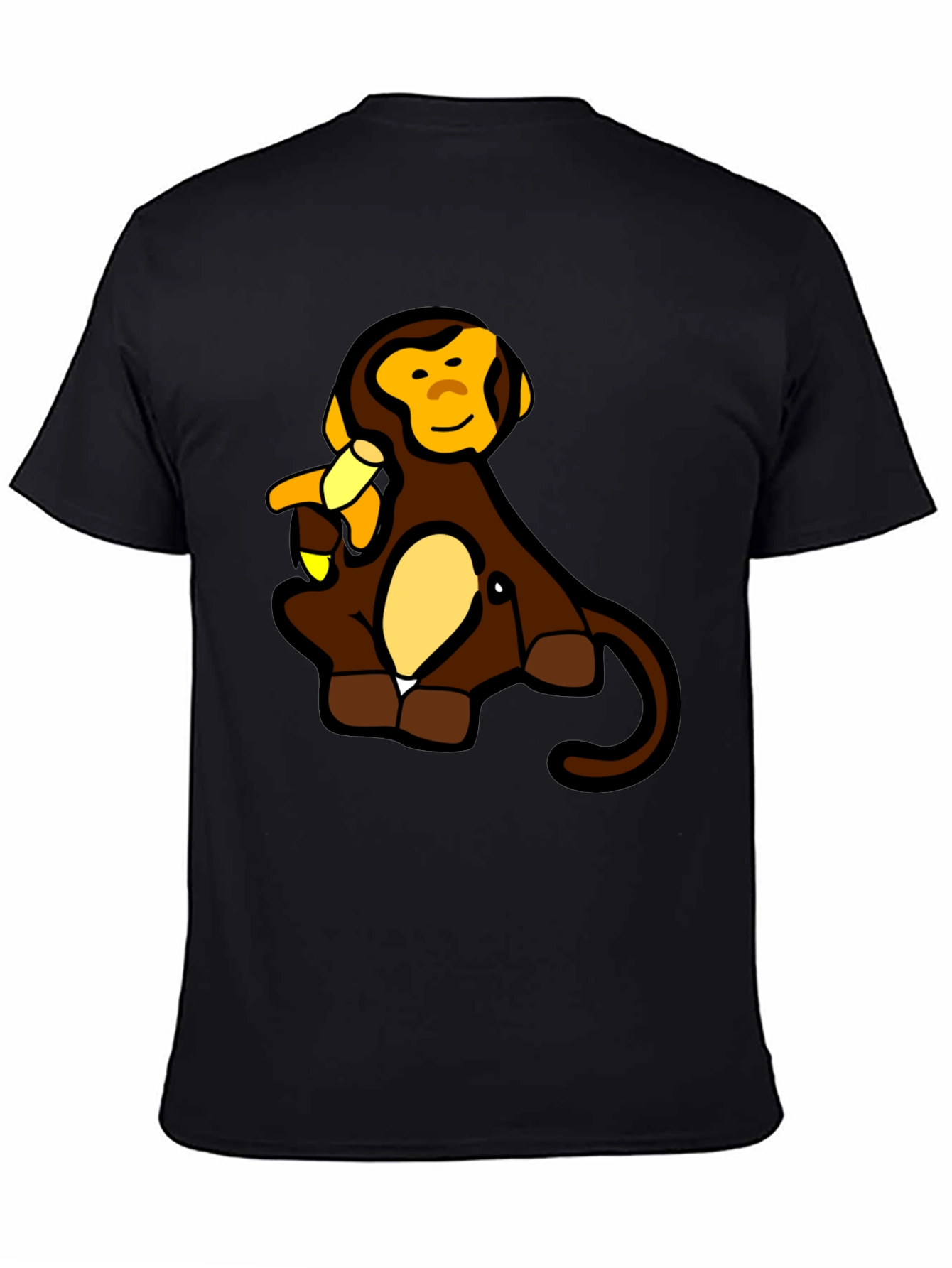 Monkey Banana Graphic T-Shirt - Soft Cotton Blend