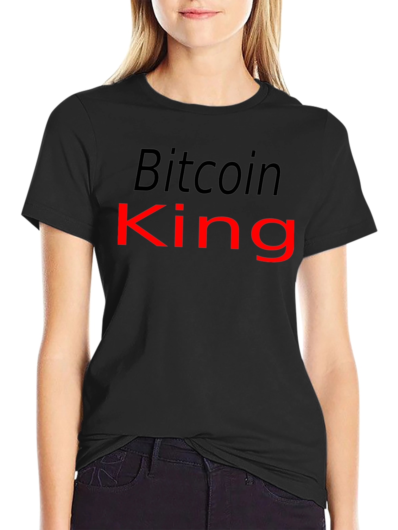 Bitcoin King Graphic T-Shirt - Crypto Currency Tee