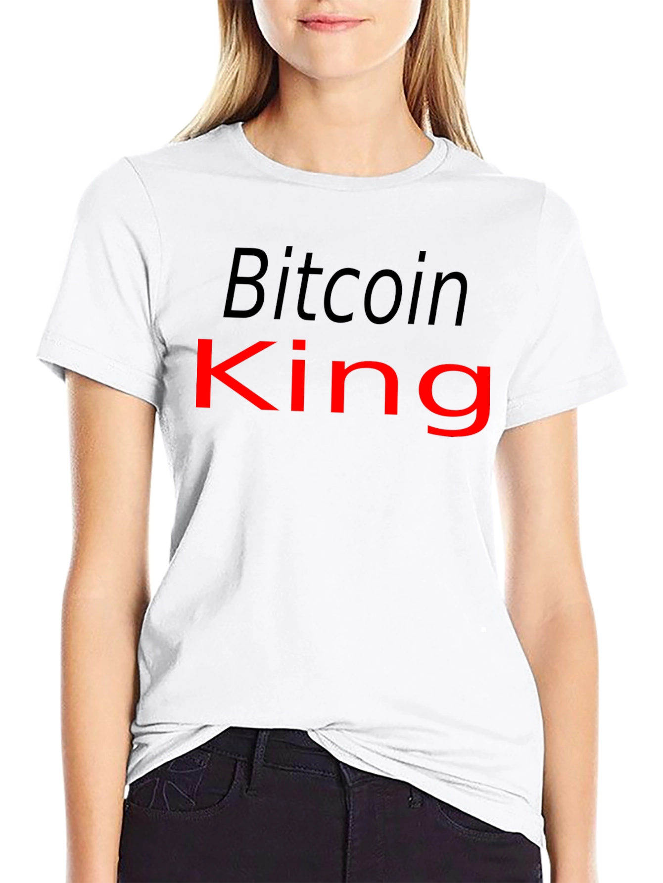 Bitcoin King Graphic T-Shirt - Crypto Currency Tee