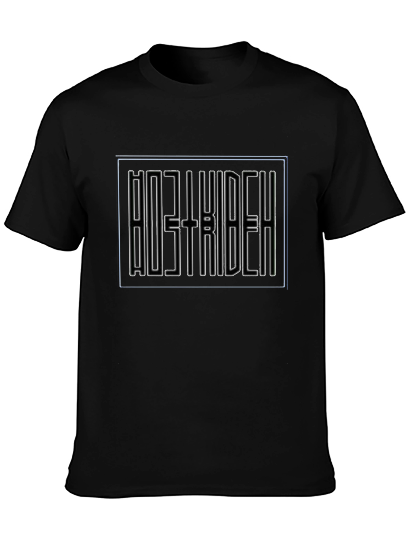 Austrider Graphic Print Black T-Shirt