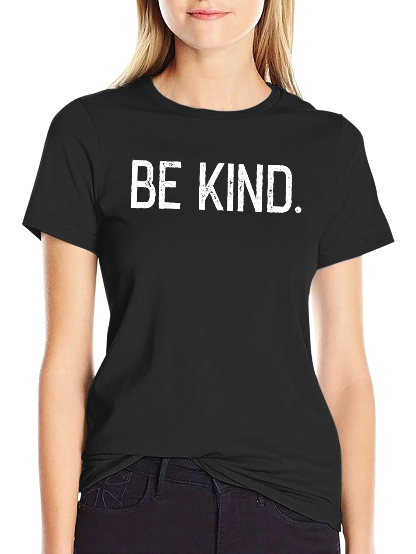 Be Kind Graphic Tee - Black Casual Shirt