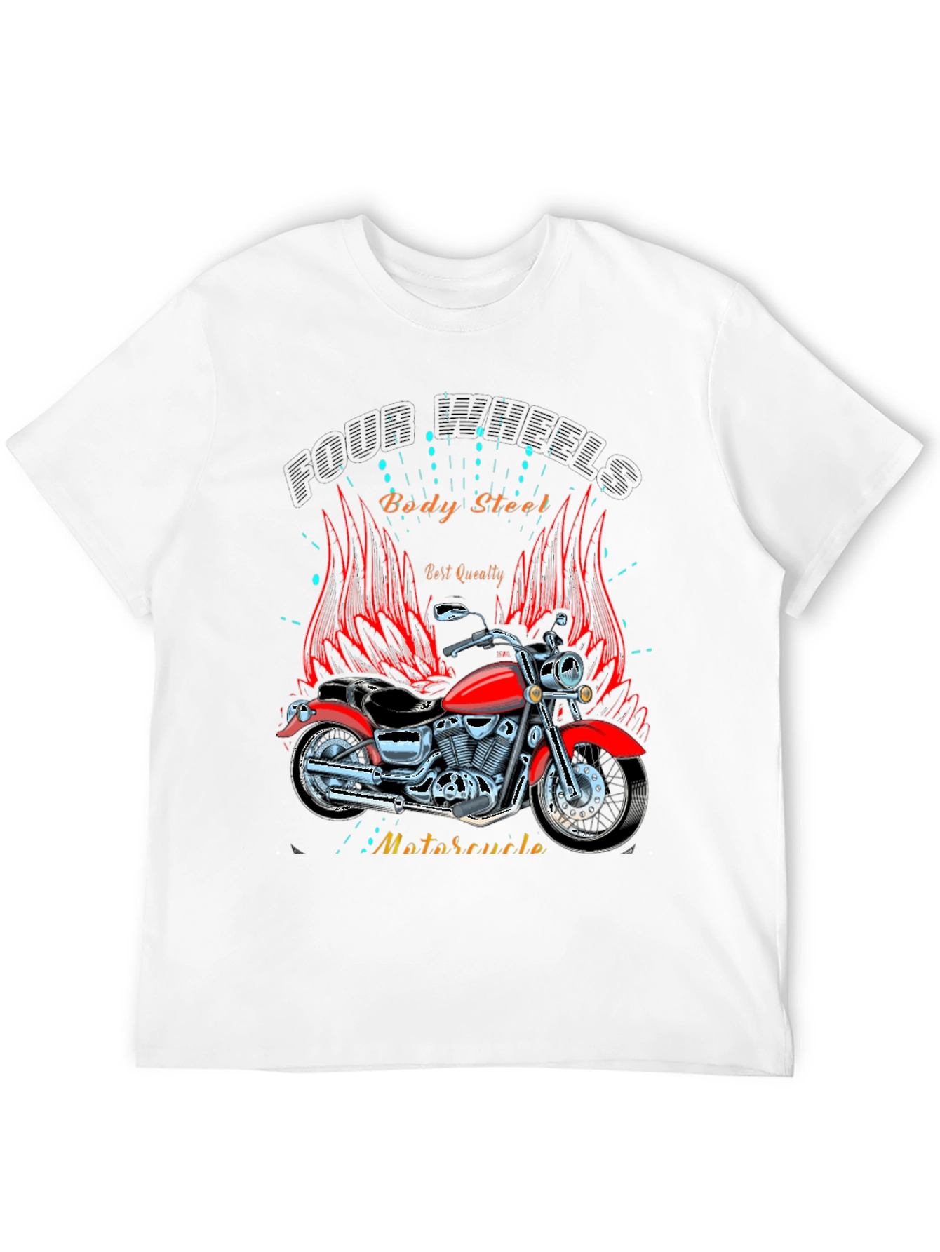 Motorcycle Graphic T-Shirt - Ride in Style!
