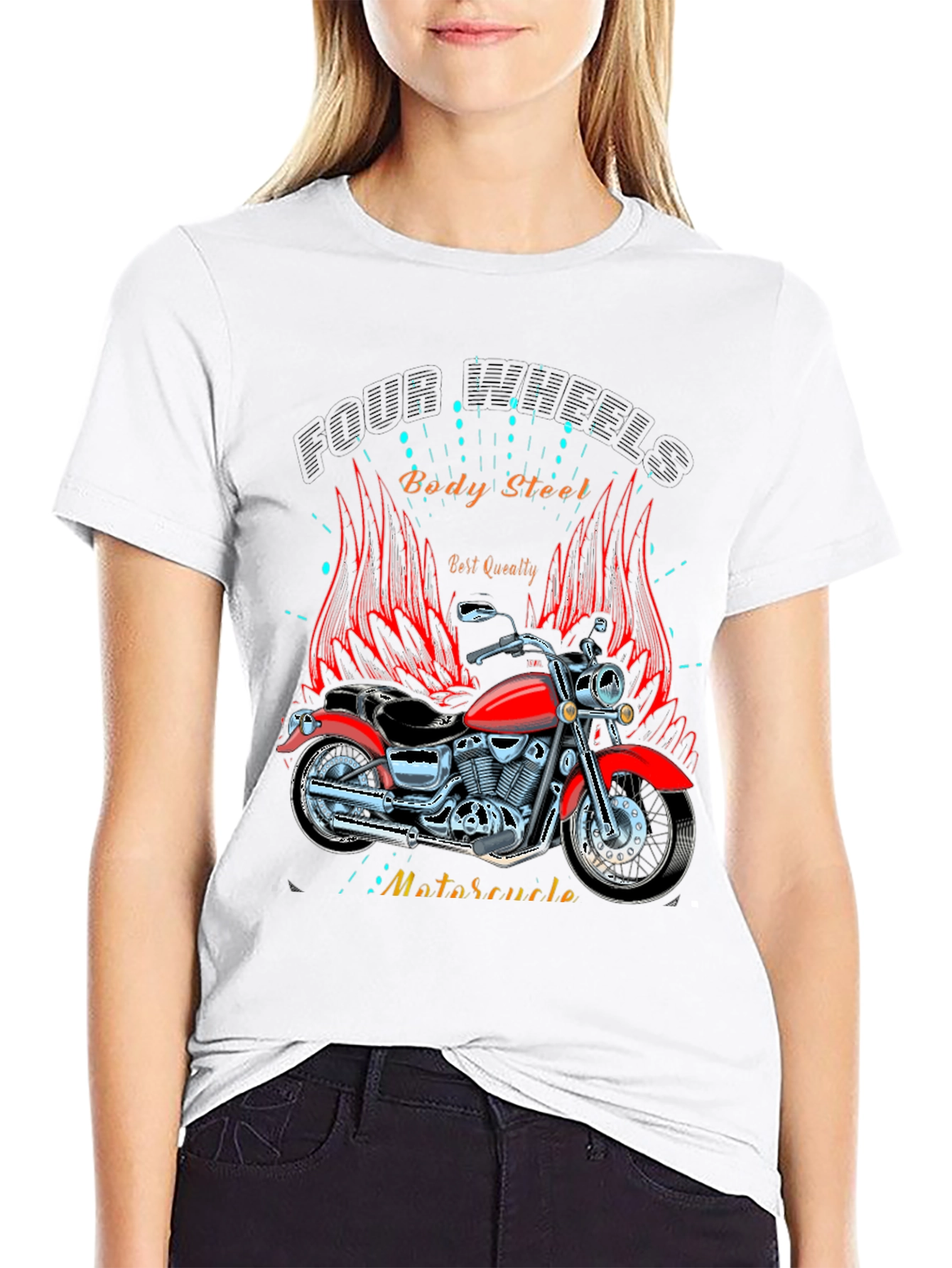 Motorcycle Graphic T-Shirt - Ride in Style!