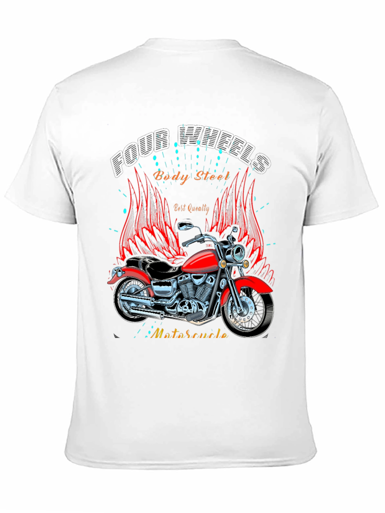Motorcycle Graphic T-Shirt - Ride in Style!