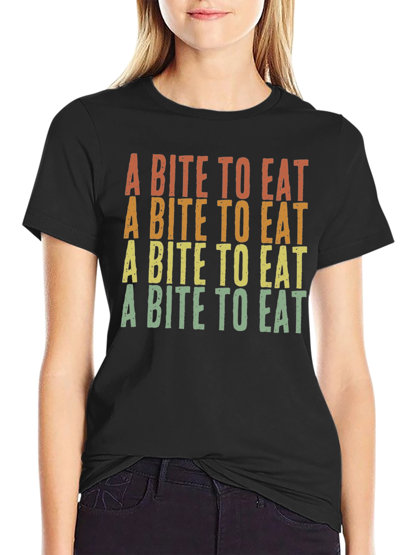 A Bite To Eat Retro Graphic T-Shirt