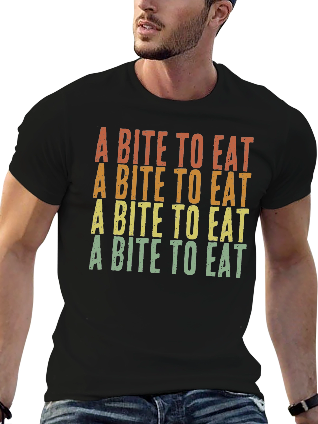 A Bite To Eat Retro Graphic T-Shirt