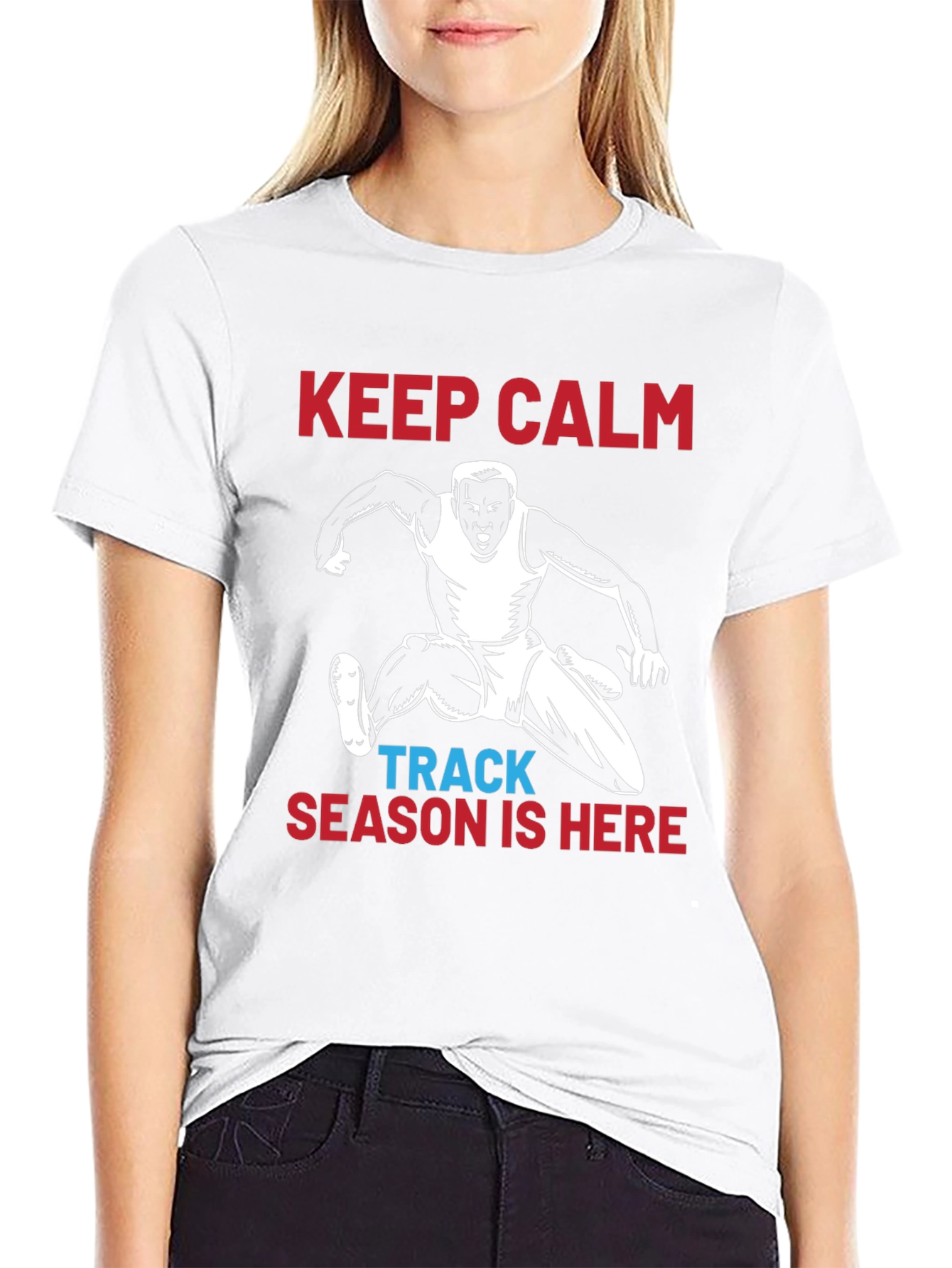 Keep Calm Track Season T-Shirt
