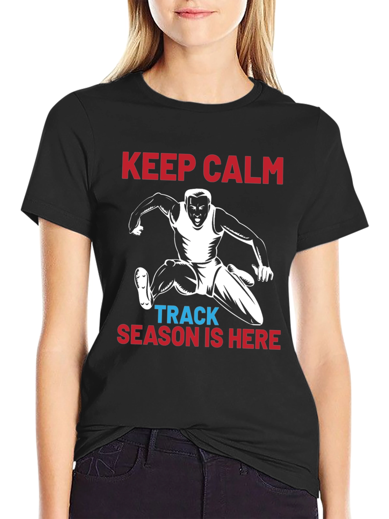 Keep Calm Track Season T-Shirt