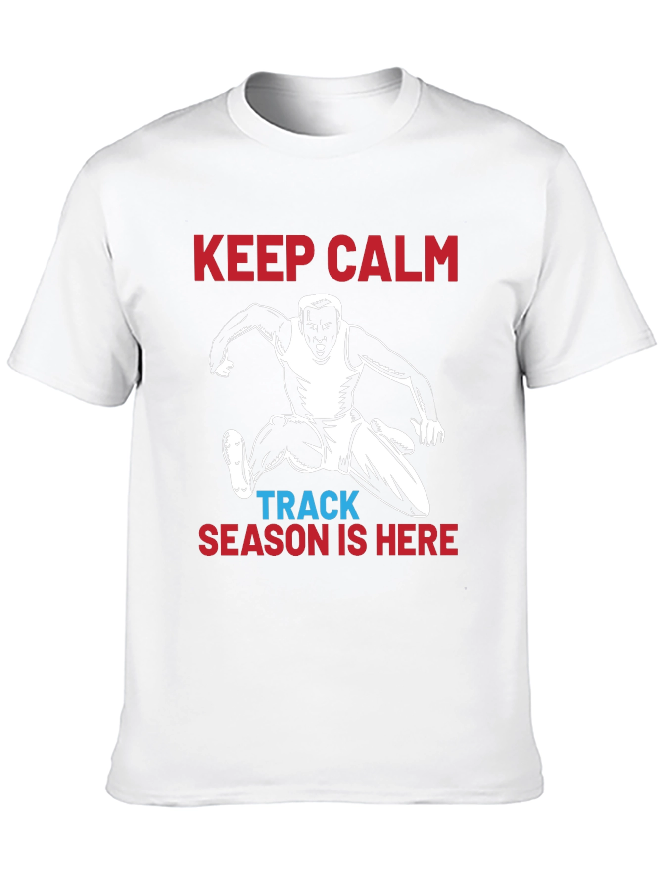 Keep Calm Track Season T-Shirt