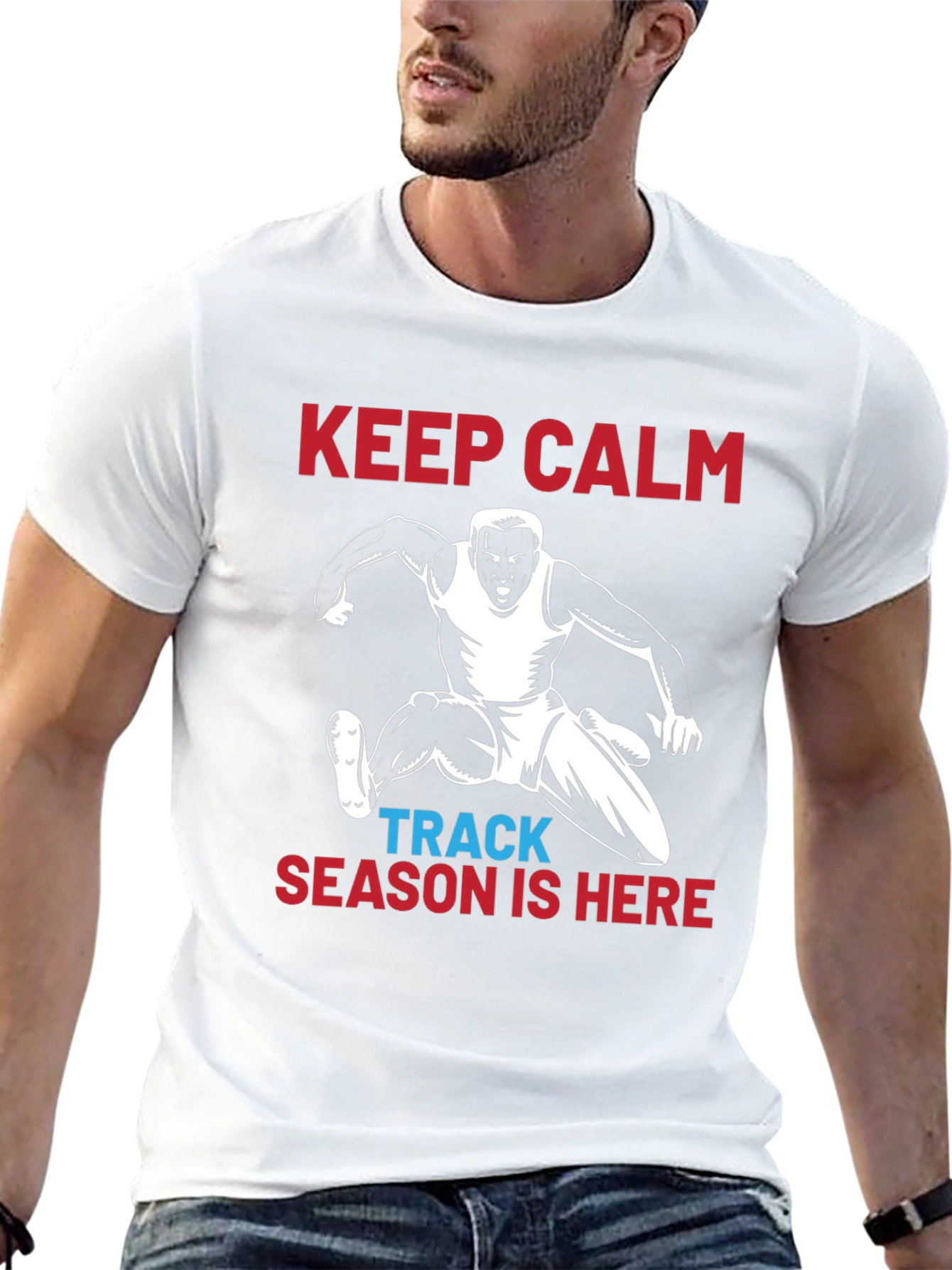 Keep Calm Track Season T-Shirt