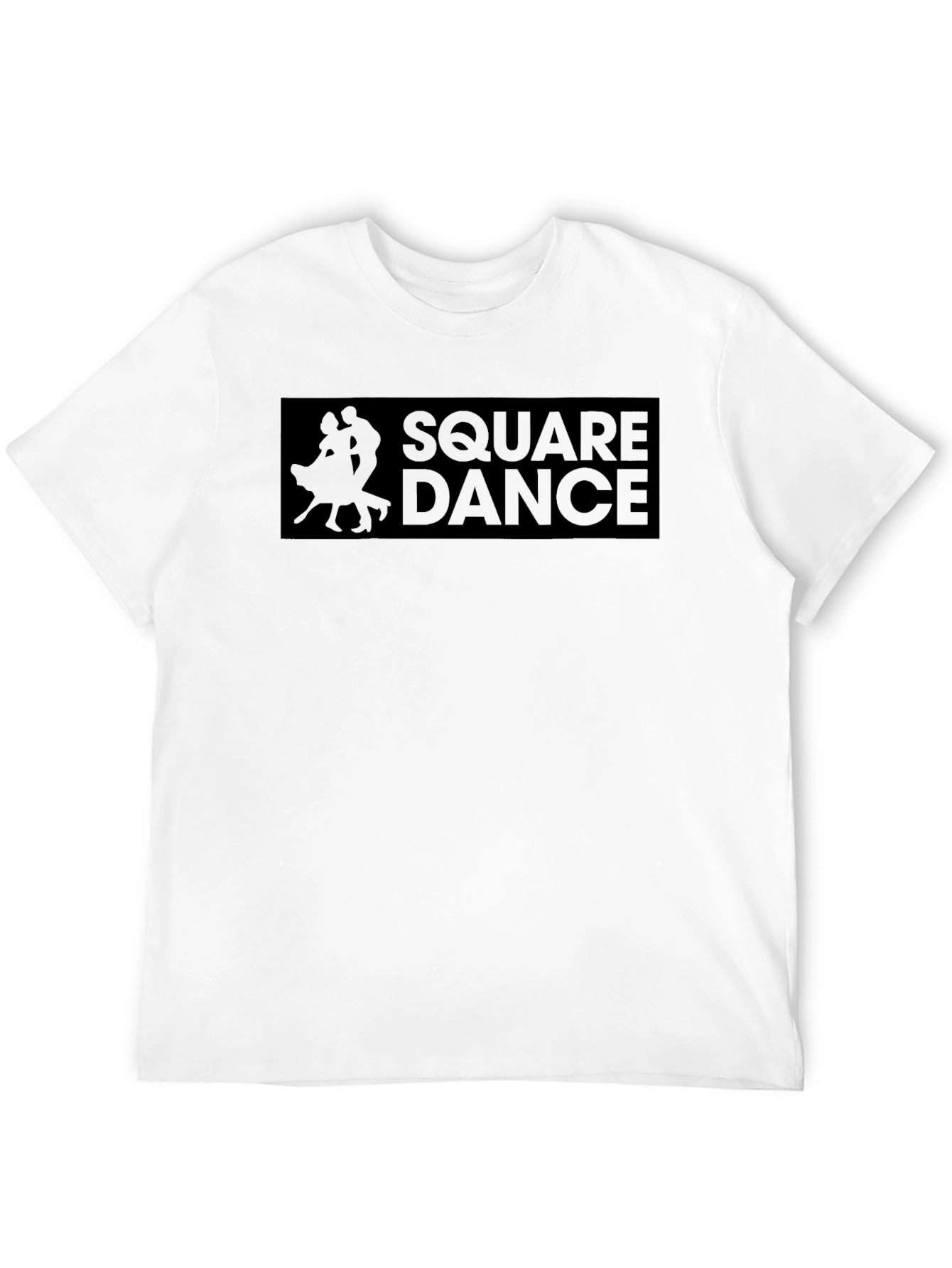 Square Dance Graphic Tee - Soft Cotton Blend