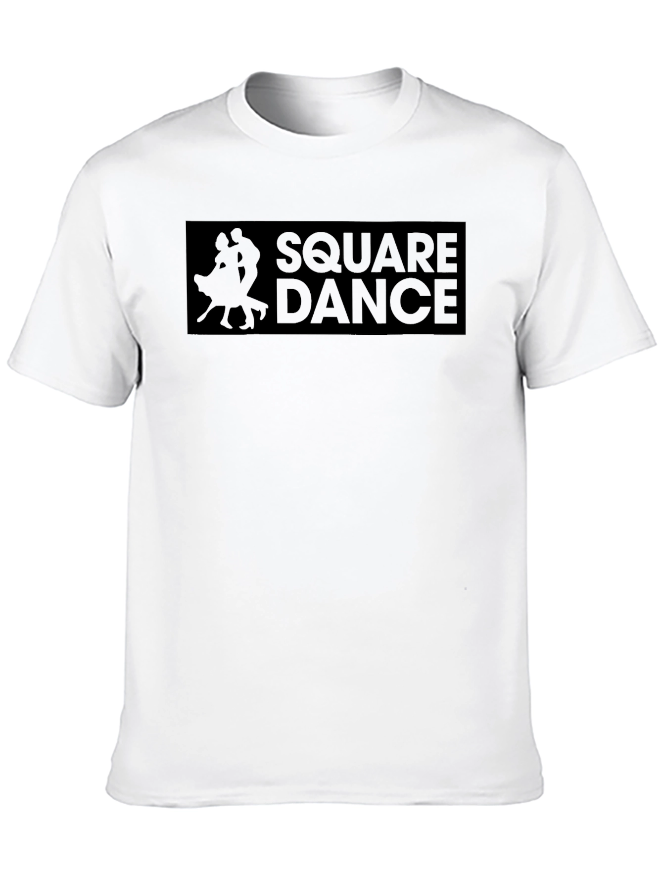 Square Dance Graphic Tee - Soft Cotton Blend