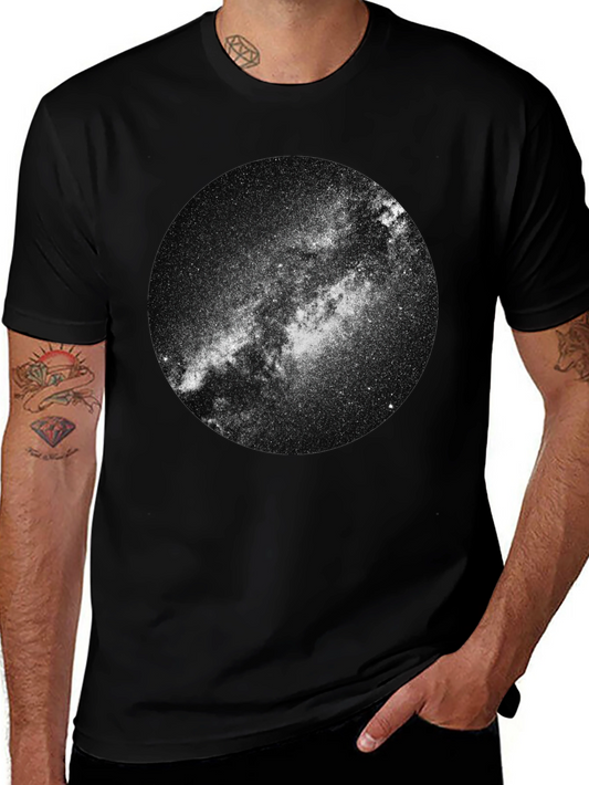 Milky Way Graphic Tee - Galaxy Space T-Shirt