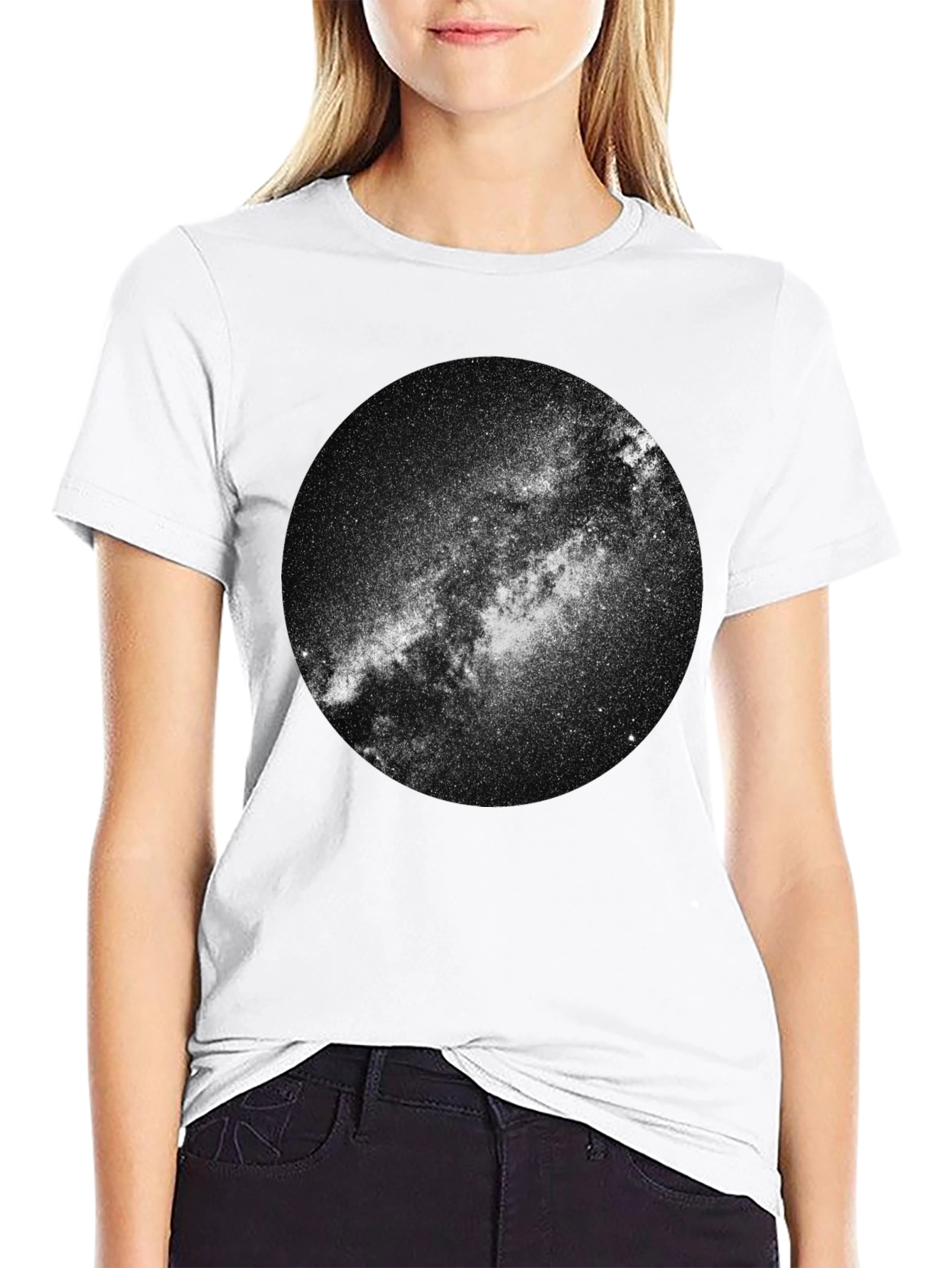 Milky Way Graphic Tee - Galaxy Space T-Shirt
