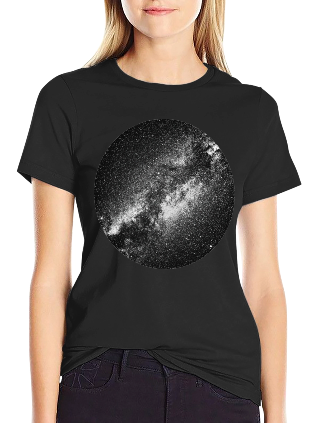 Milky Way Graphic Tee - Galaxy Space T-Shirt