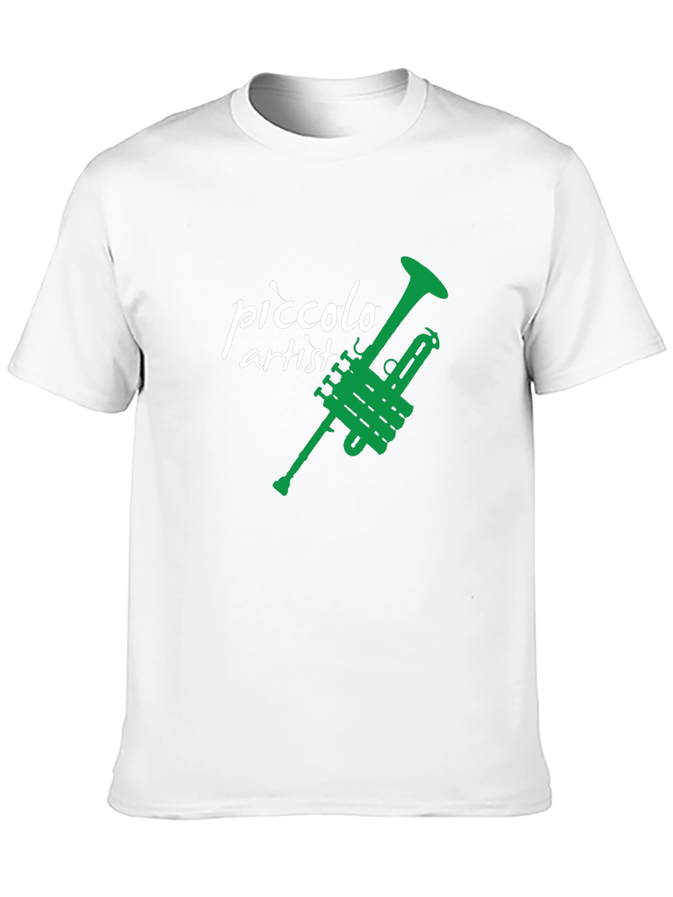 Piccolo Artist Trumpet Graphic Tee - Black