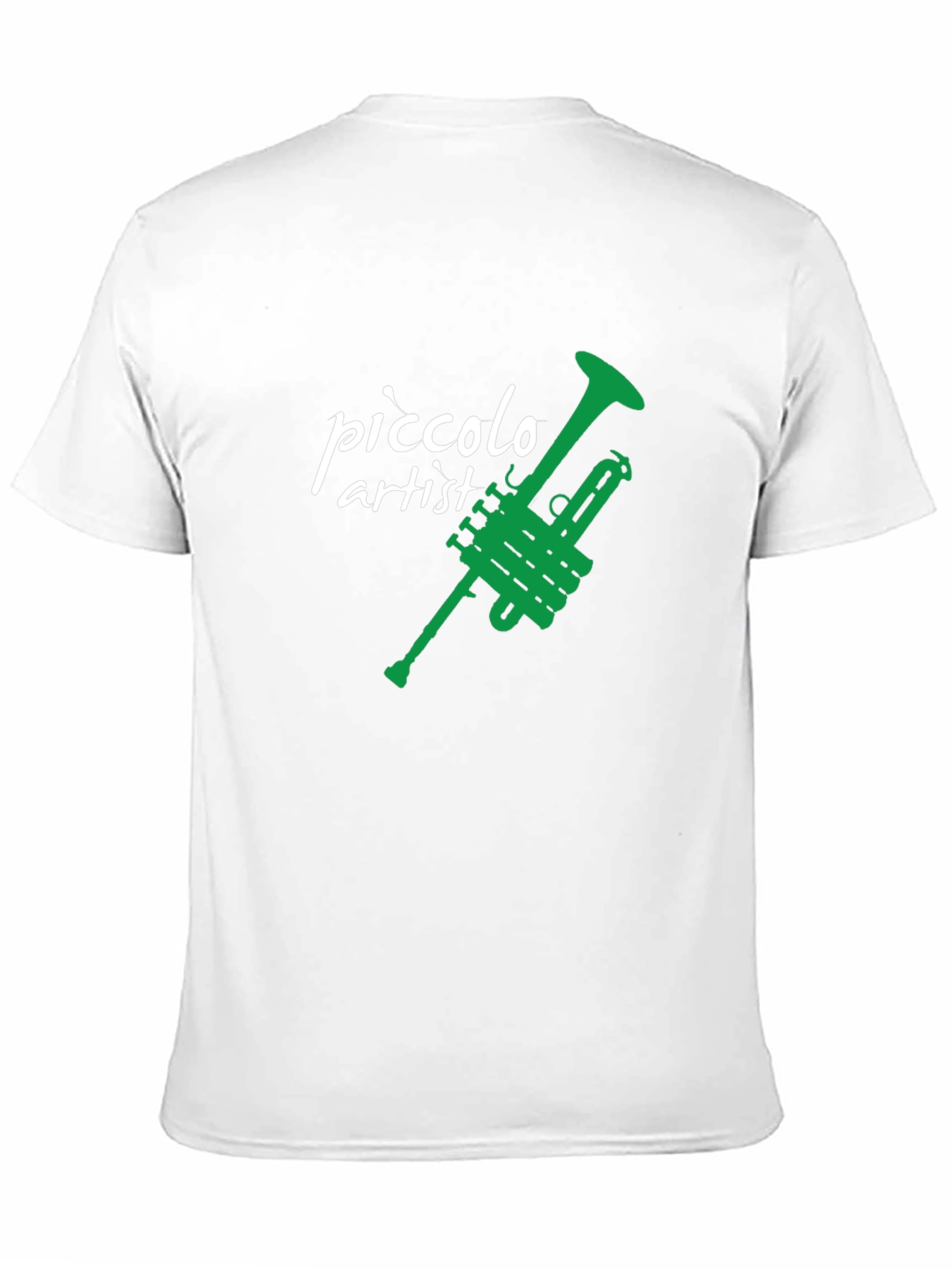 Piccolo Artist Trumpet Graphic Tee - Black