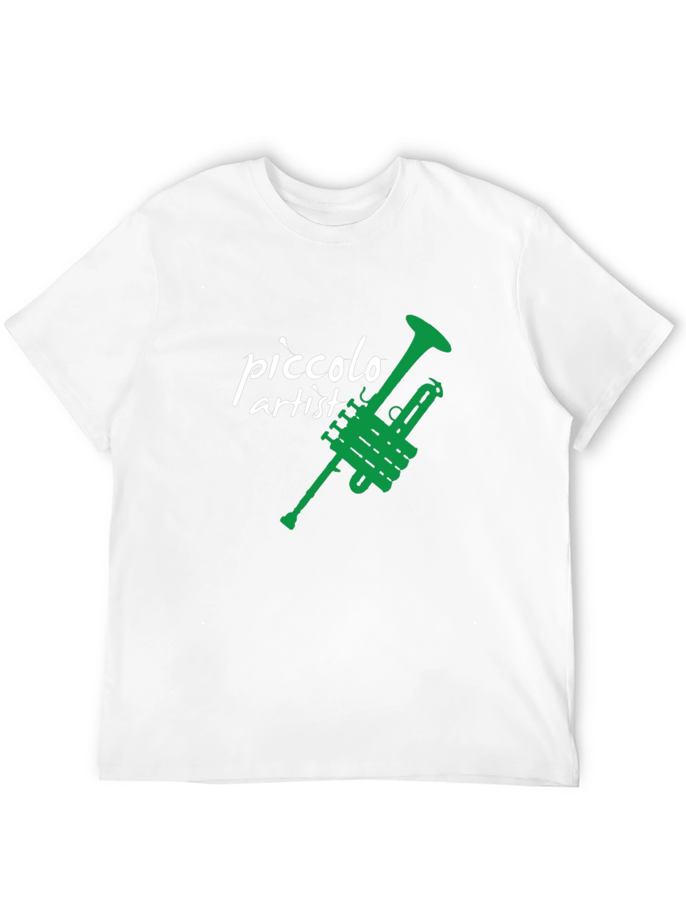 Piccolo Artist Trumpet Graphic Tee - Black