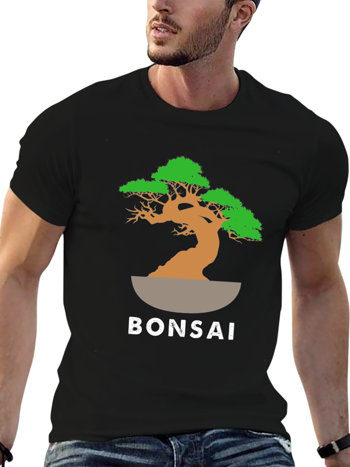 Bonsai Tree Graphic Tee - Stylish & Unique Design