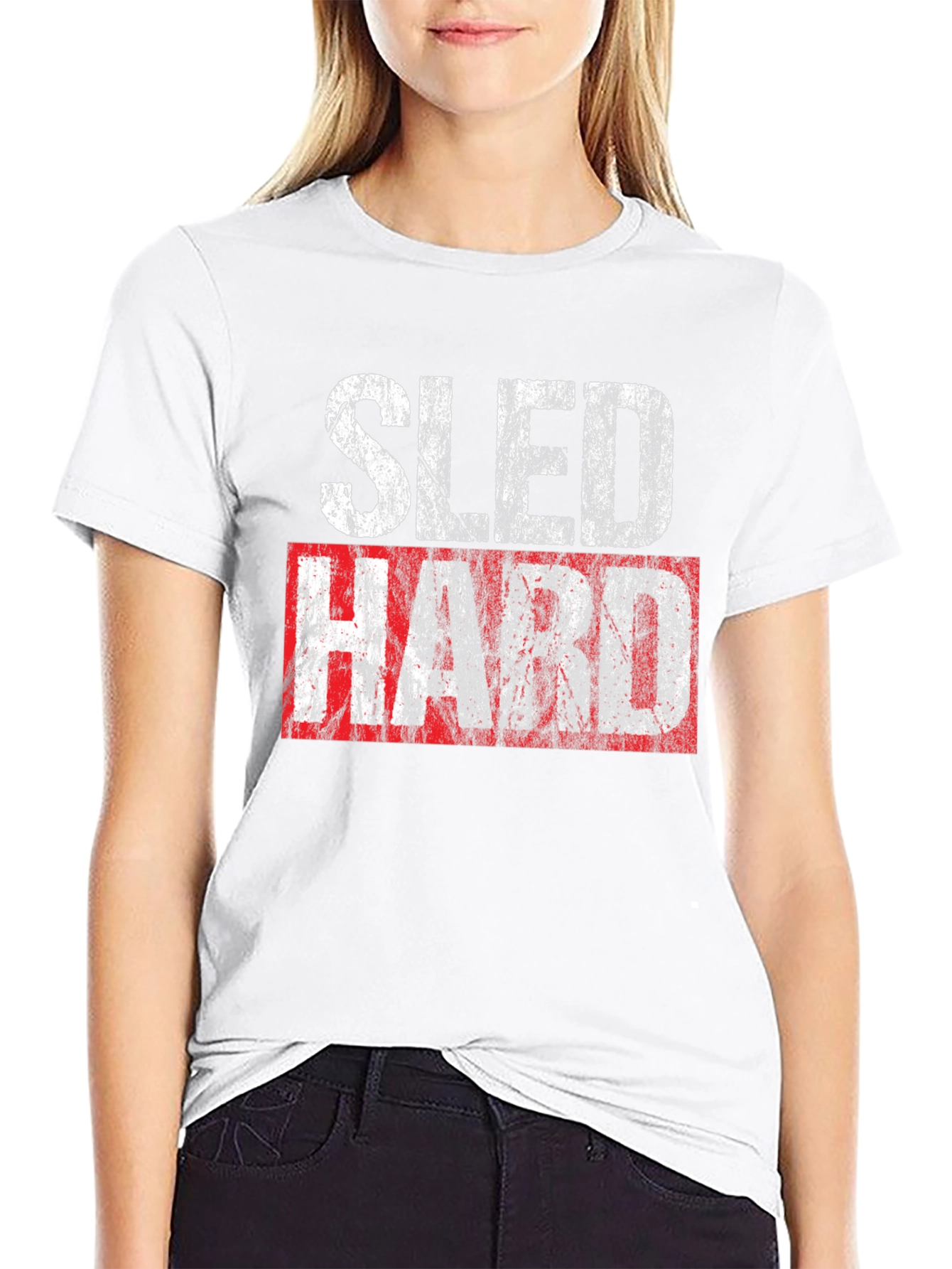 Sled Hard Graphic T-Shirt