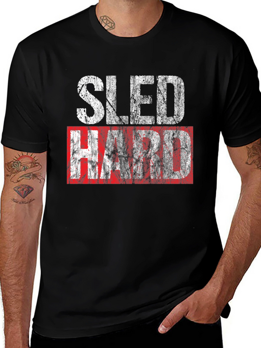 Sled Hard Graphic T-Shirt