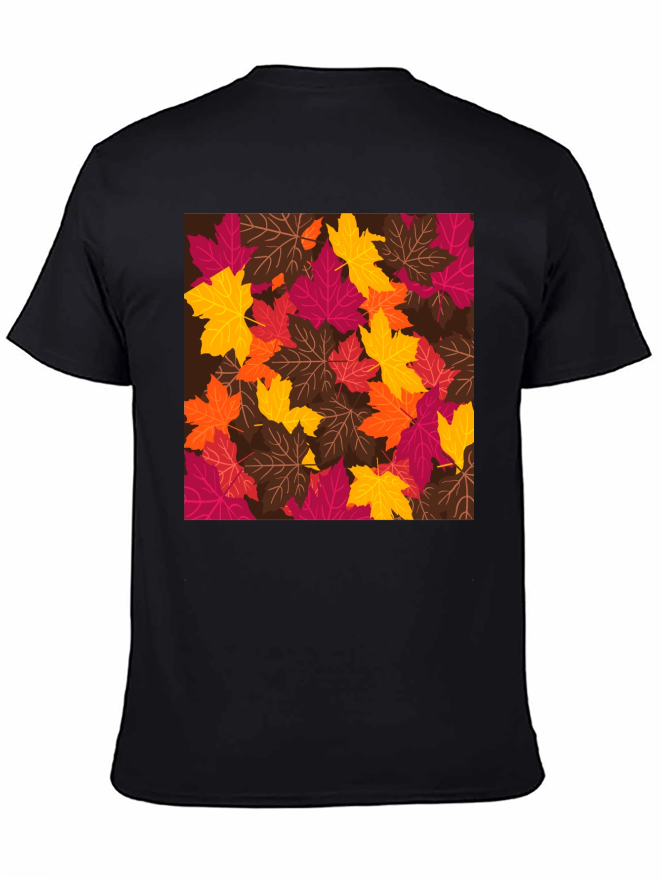 Autumn Leaves Graphic Tee - Stylish Fall T-Shirt