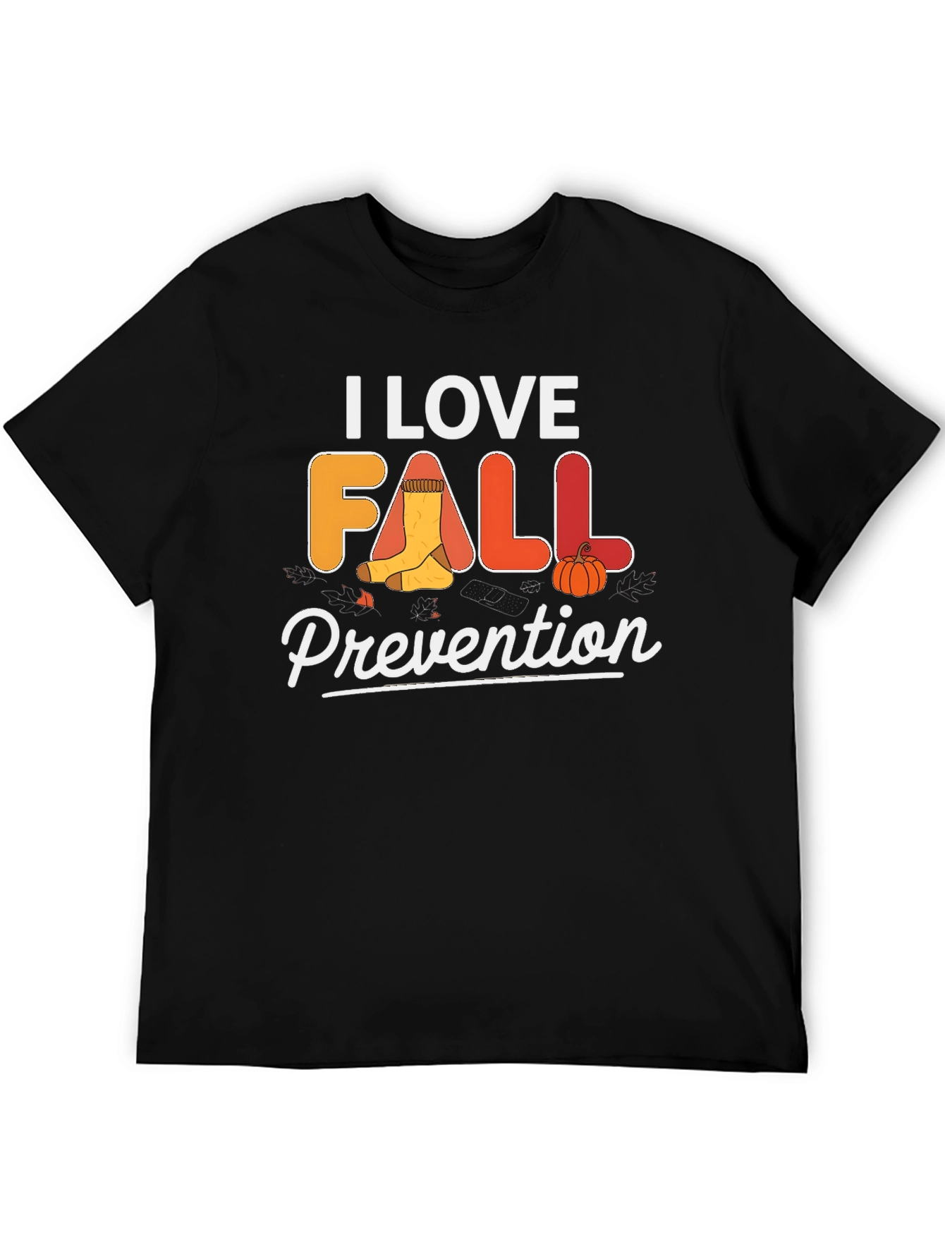 I Love Fall Prevention T-Shirt - Safety Awareness