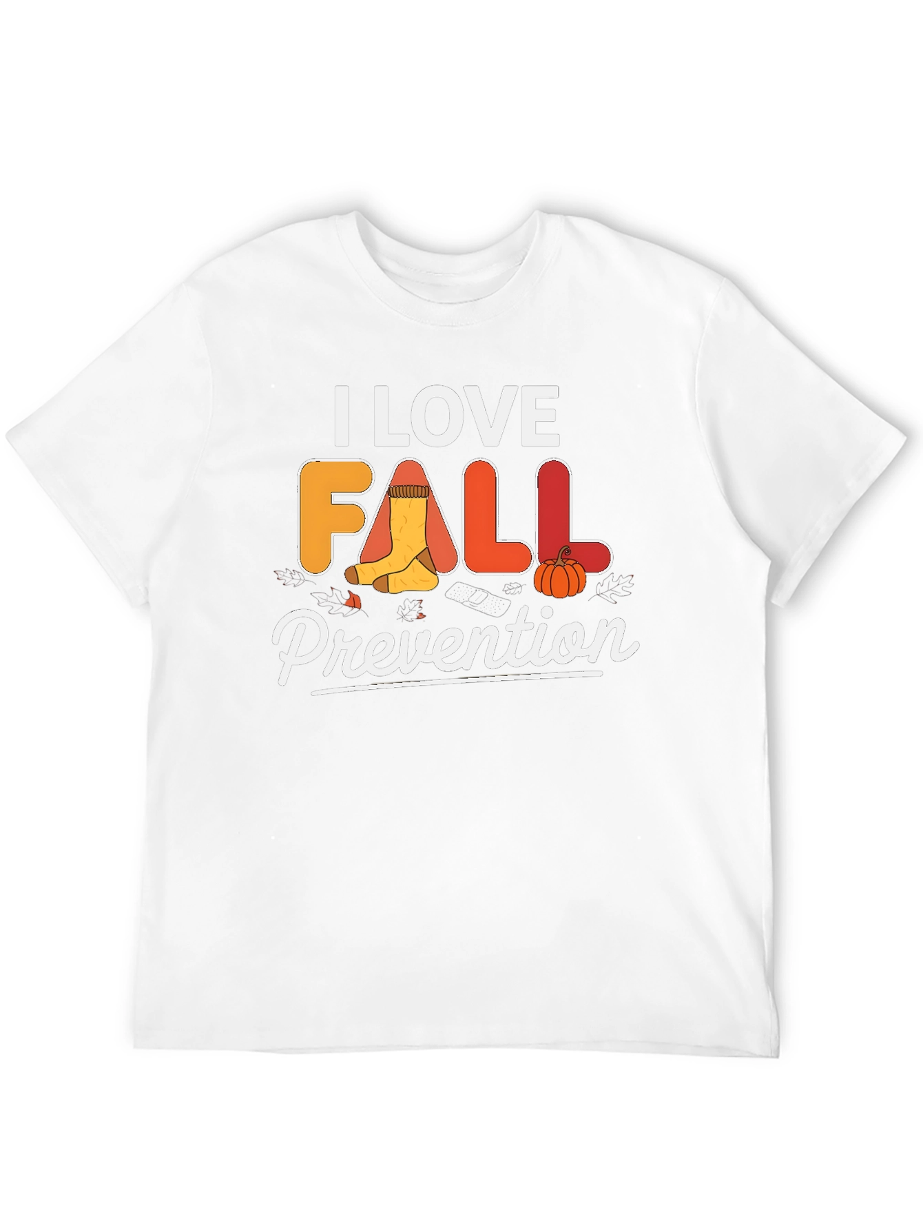 I Love Fall Prevention T-Shirt - Safety Awareness