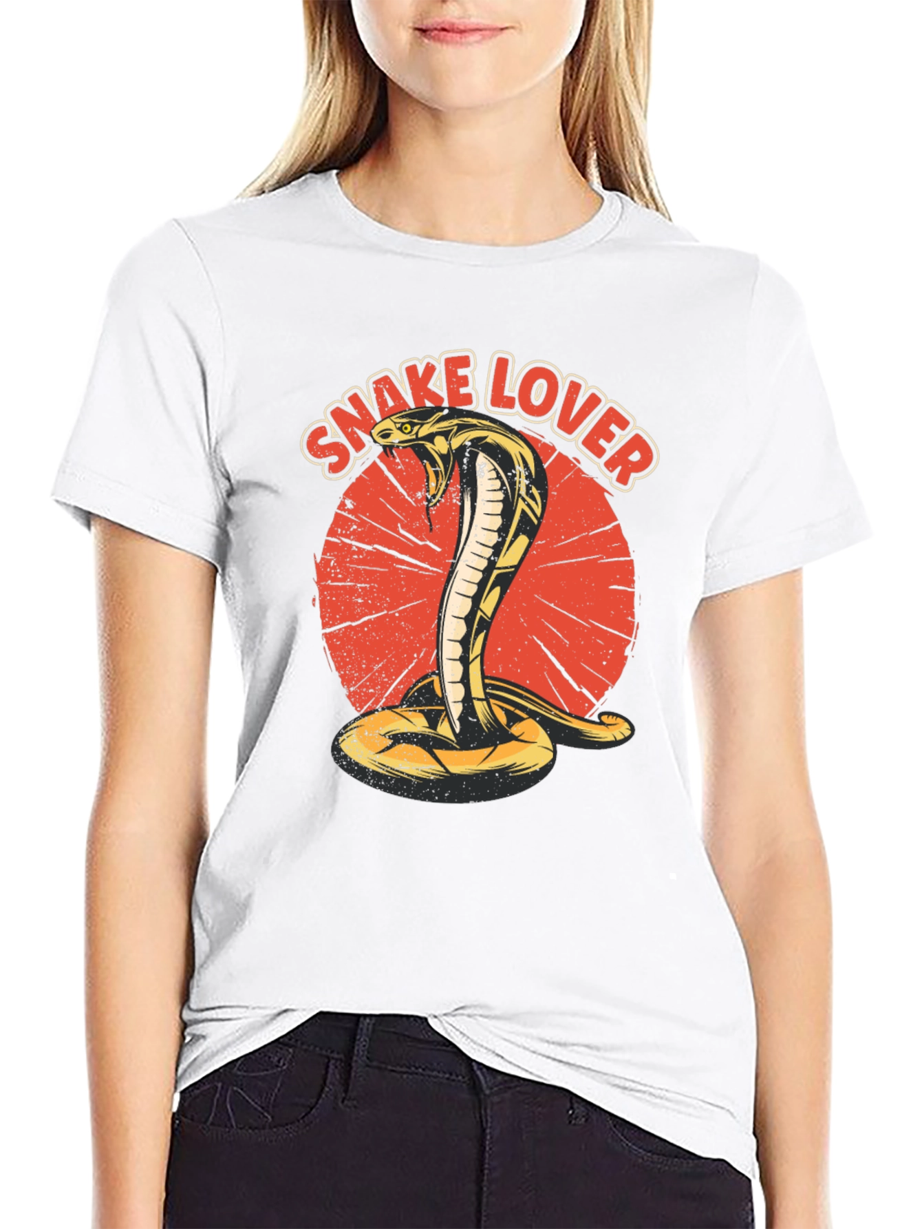 Snake Lover Graphic T-Shirt
