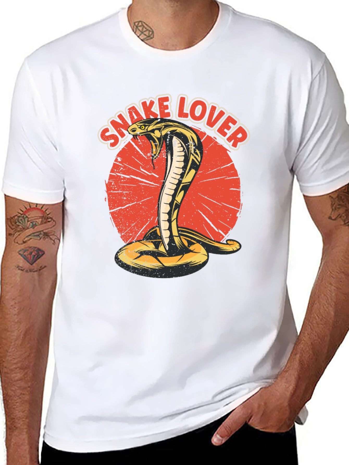 Snake Lover Graphic T-Shirt