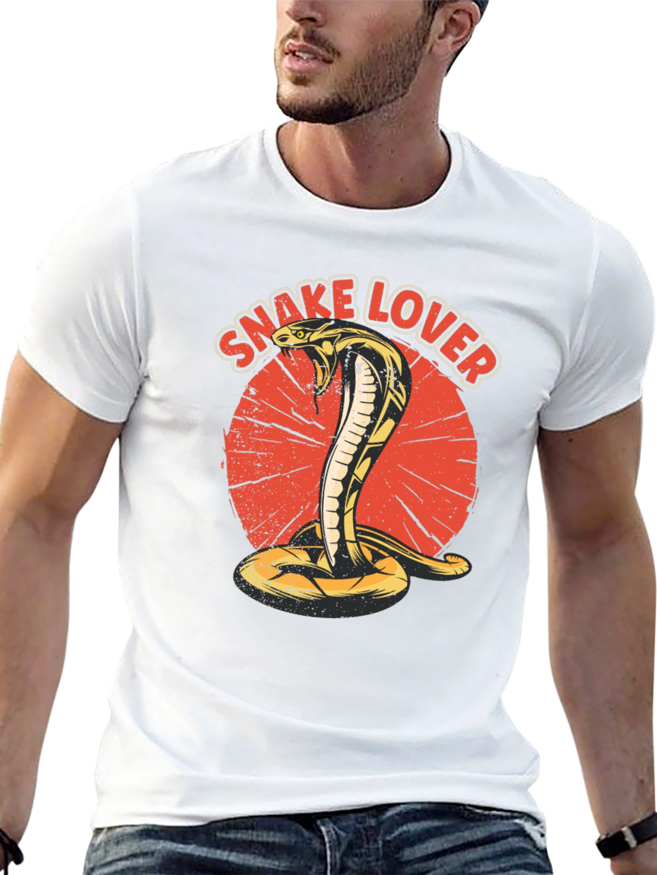 Snake Lover Graphic T-Shirt