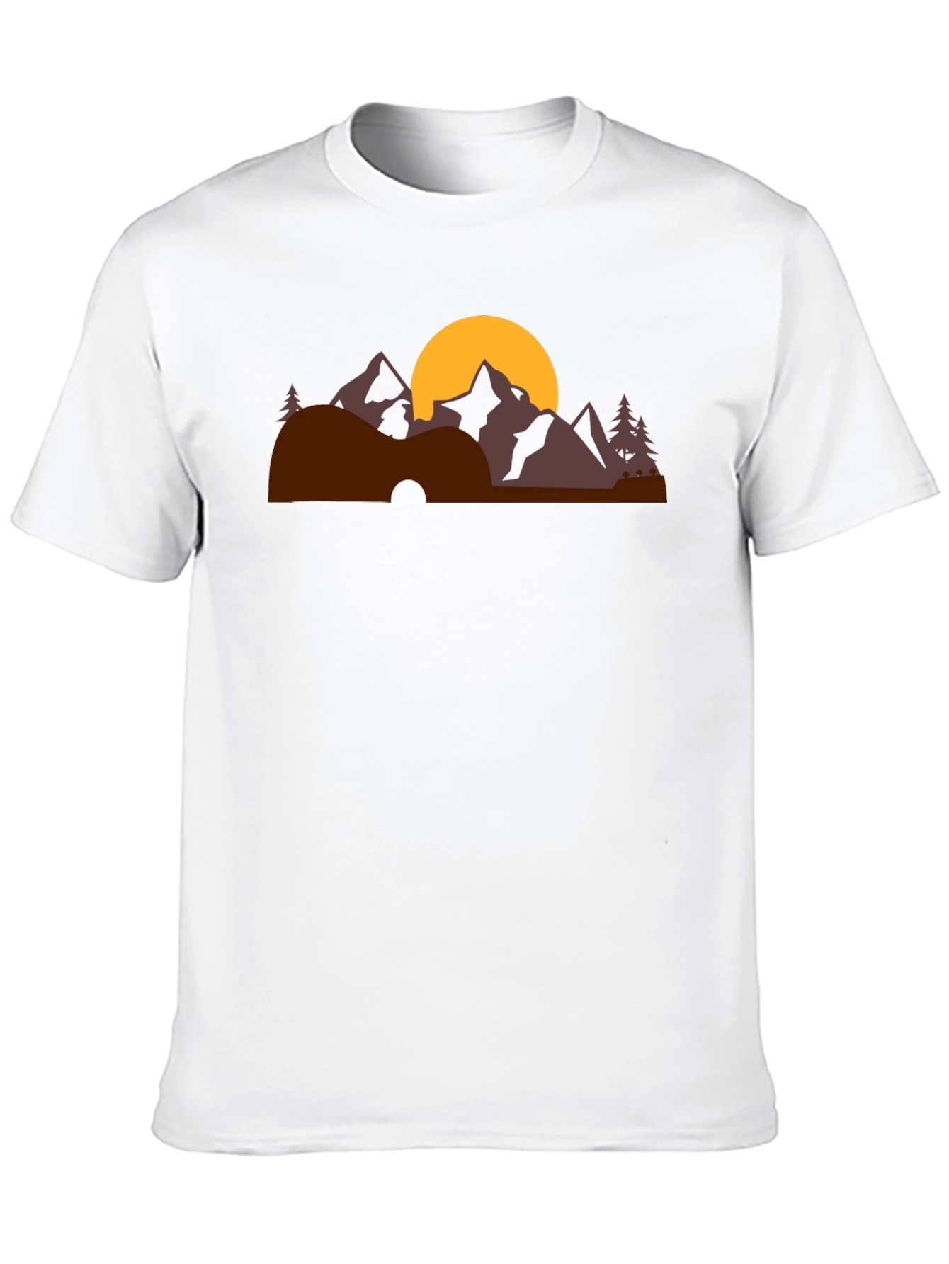 Mountain Graphic T-Shirt - Nature Inspired Design