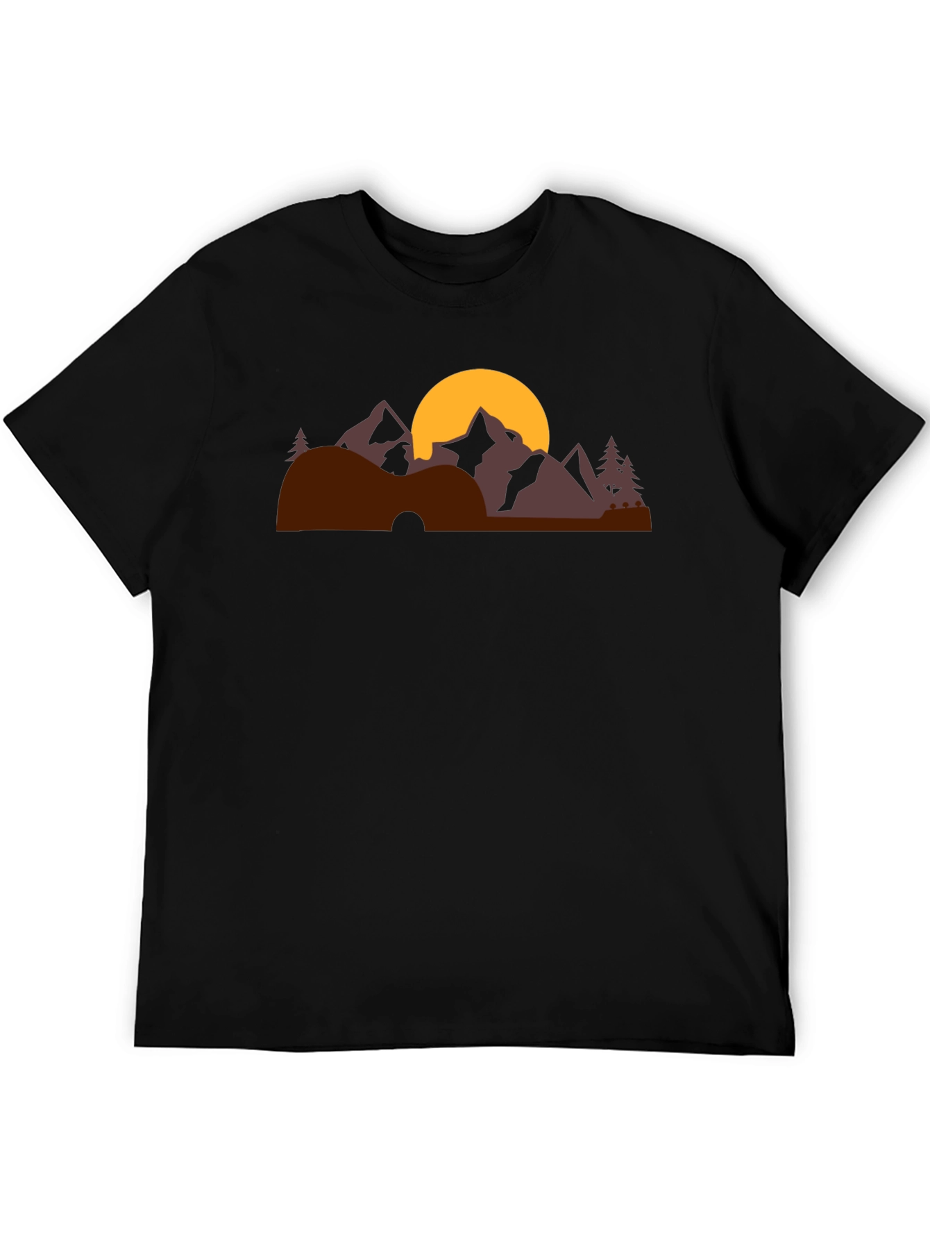 Mountain Graphic T-Shirt - Nature Inspired Design