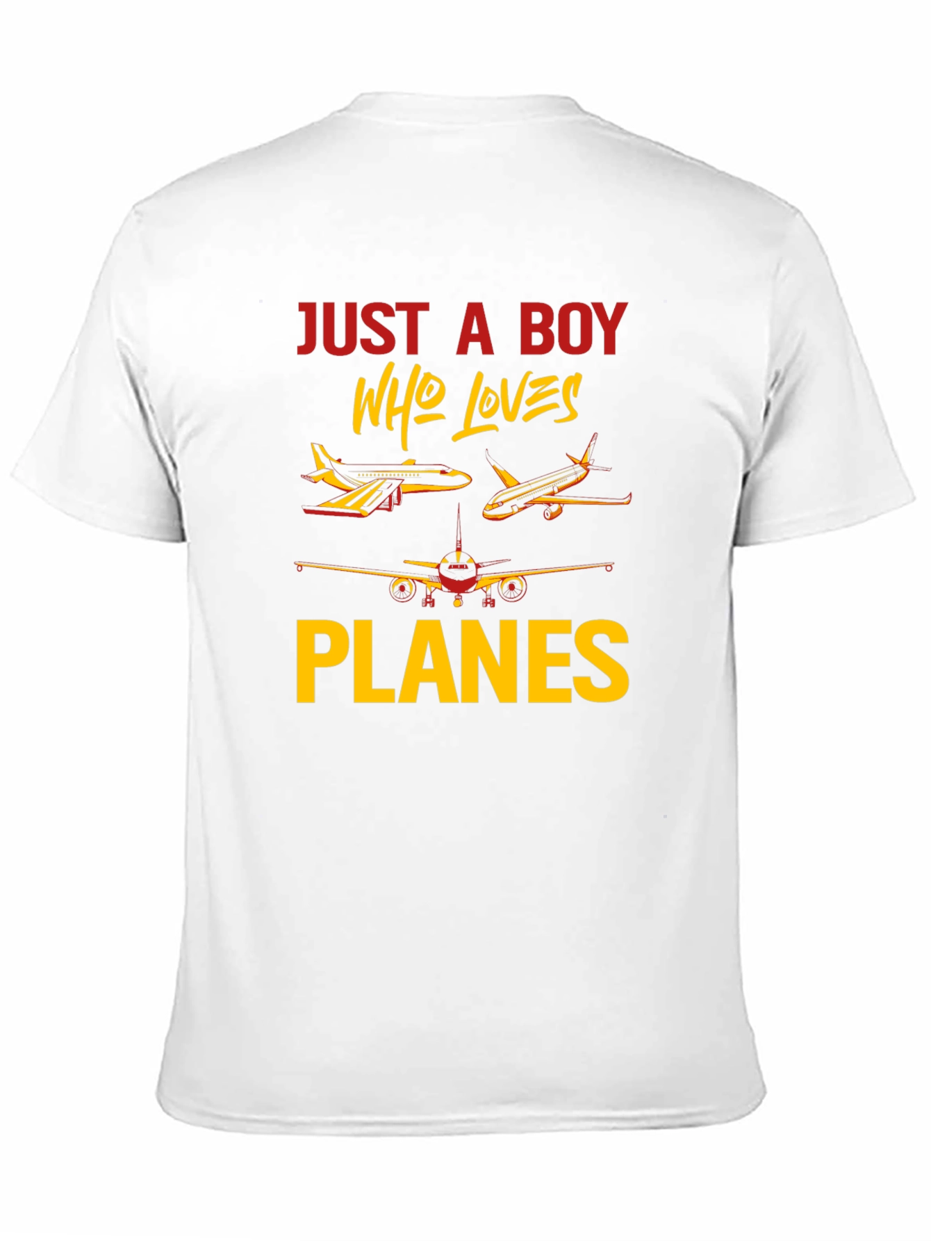 Just A Boy Who Loves Planes T-Shirt