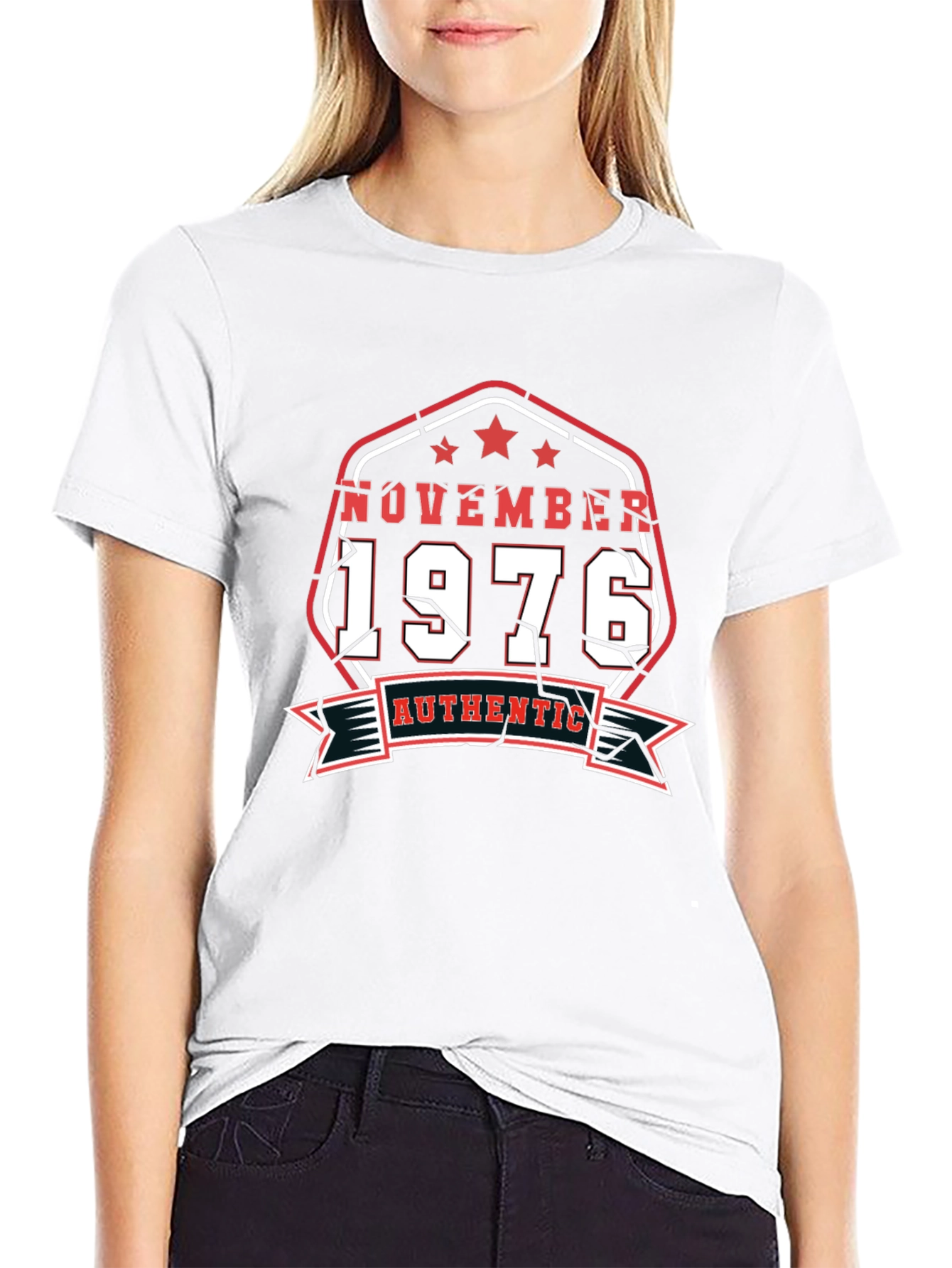 November 1976 Authentic T-Shirt
