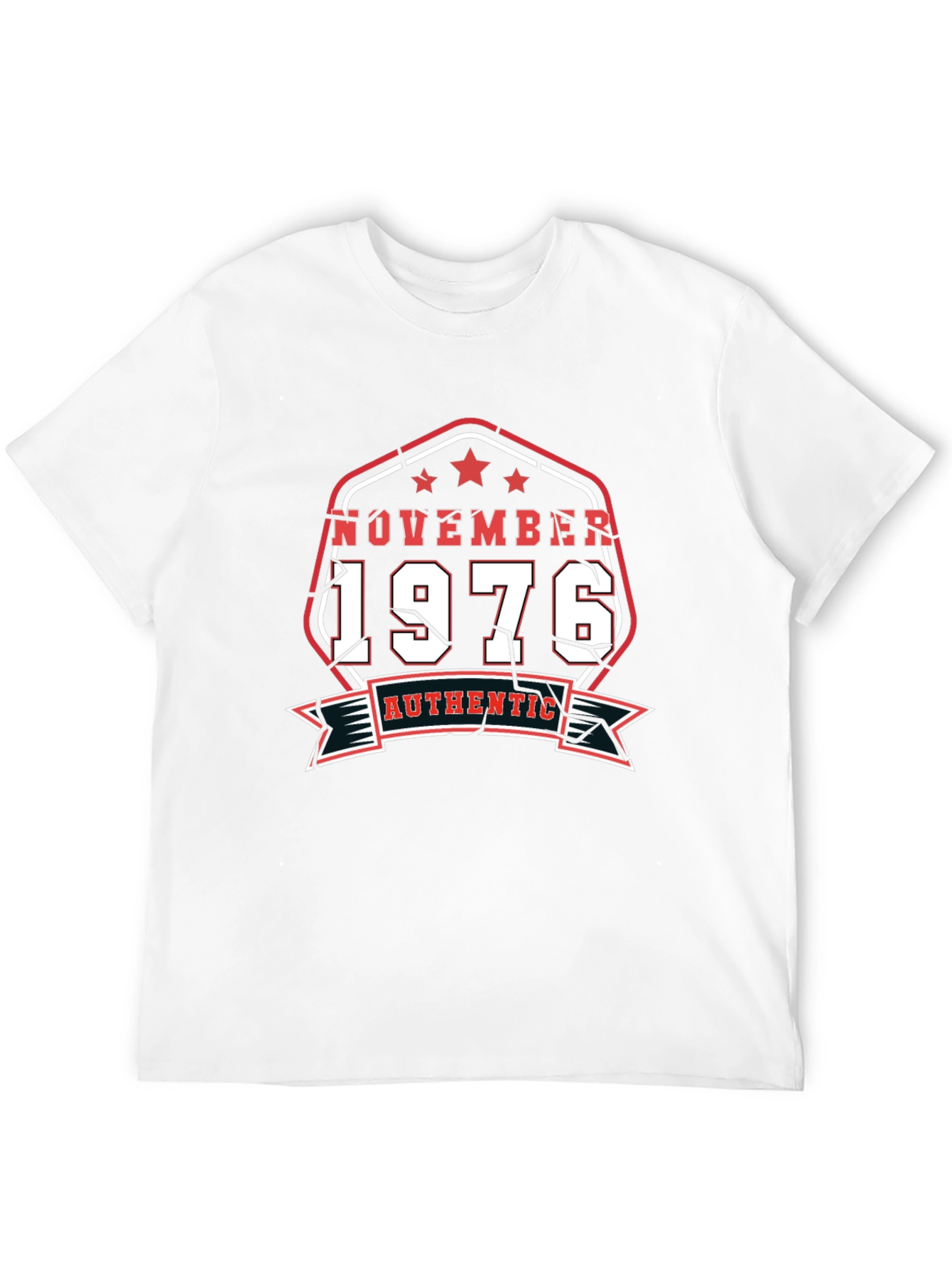 November 1976 Authentic T-Shirt
