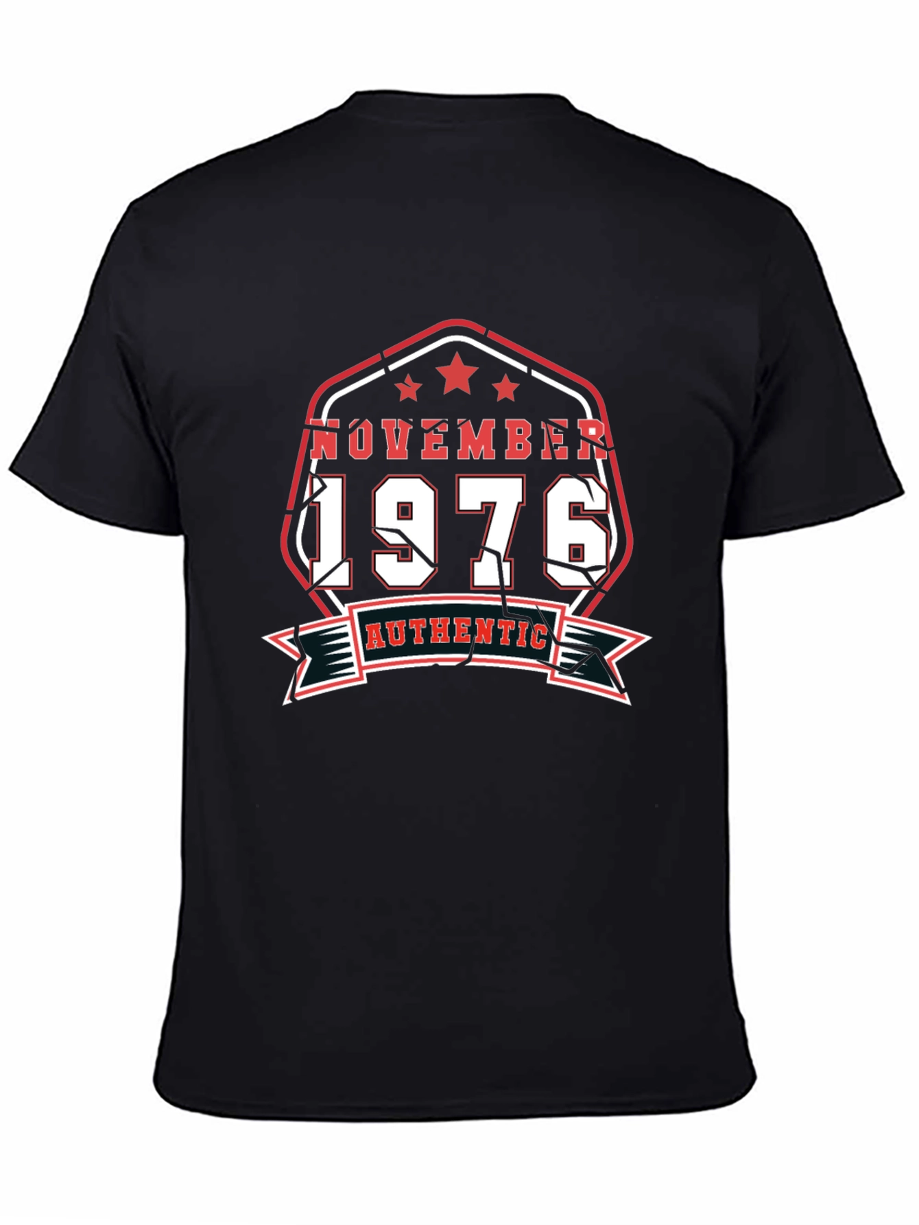 November 1976 Authentic T-Shirt