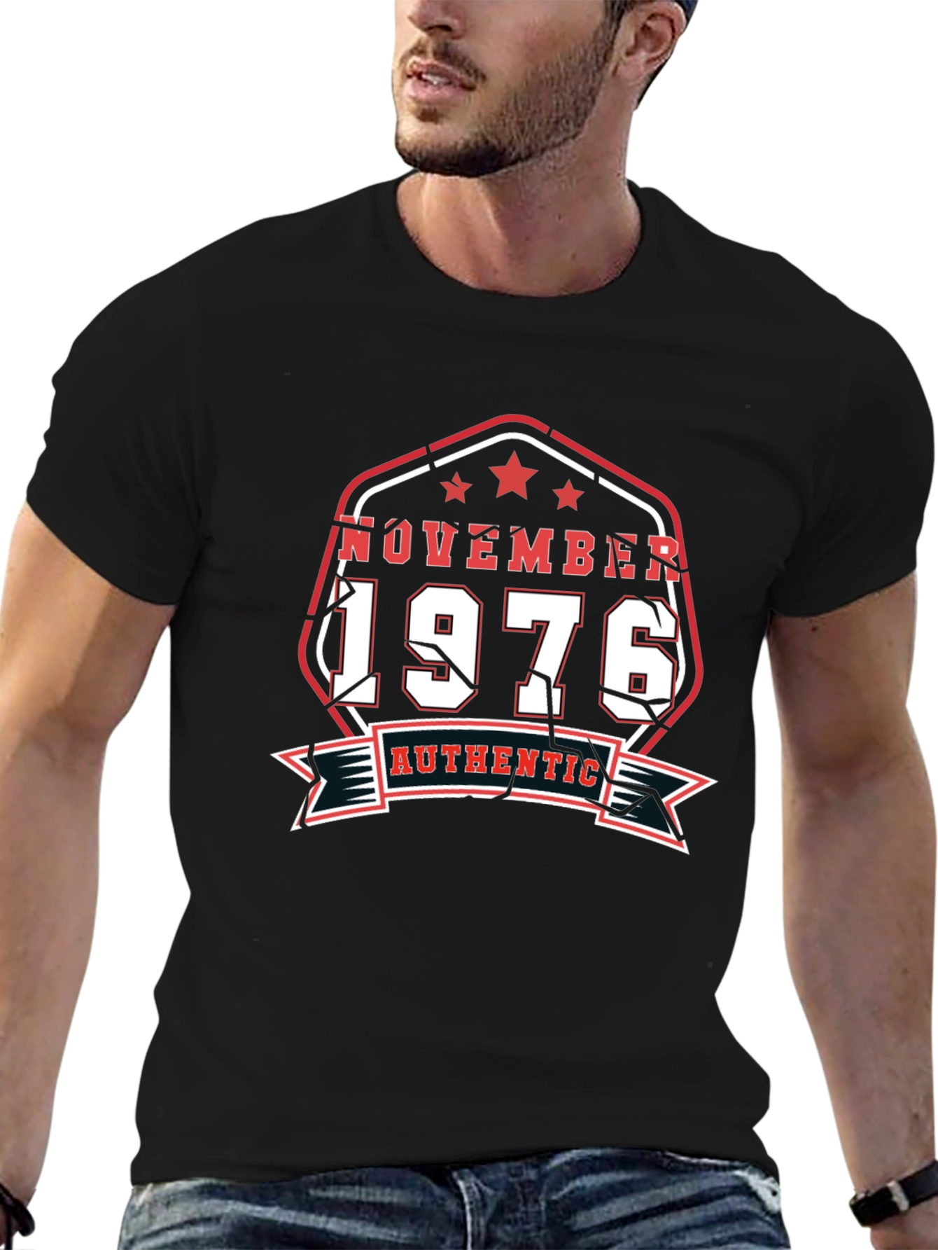 November 1976 Authentic T-Shirt