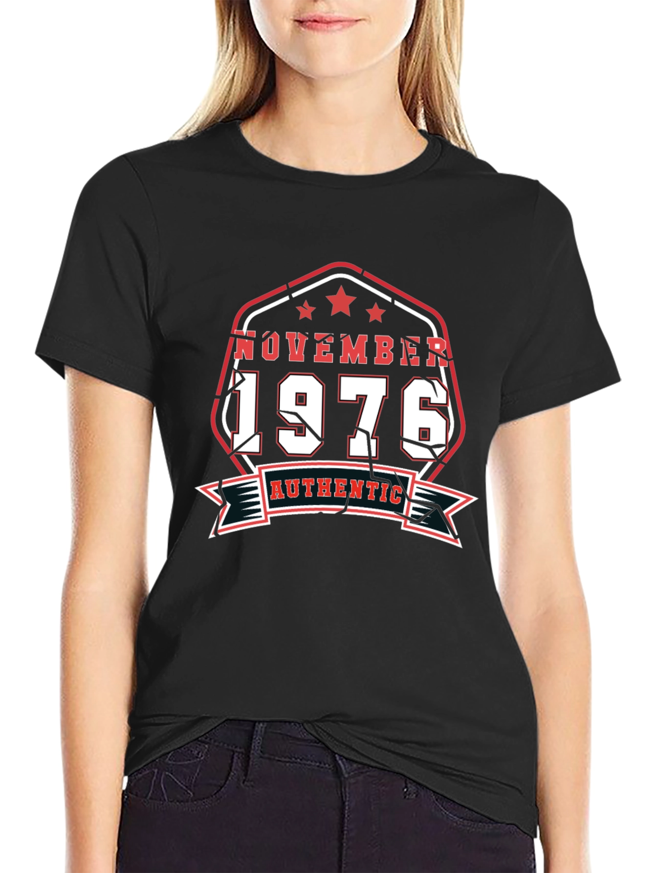 November 1976 Authentic T-Shirt