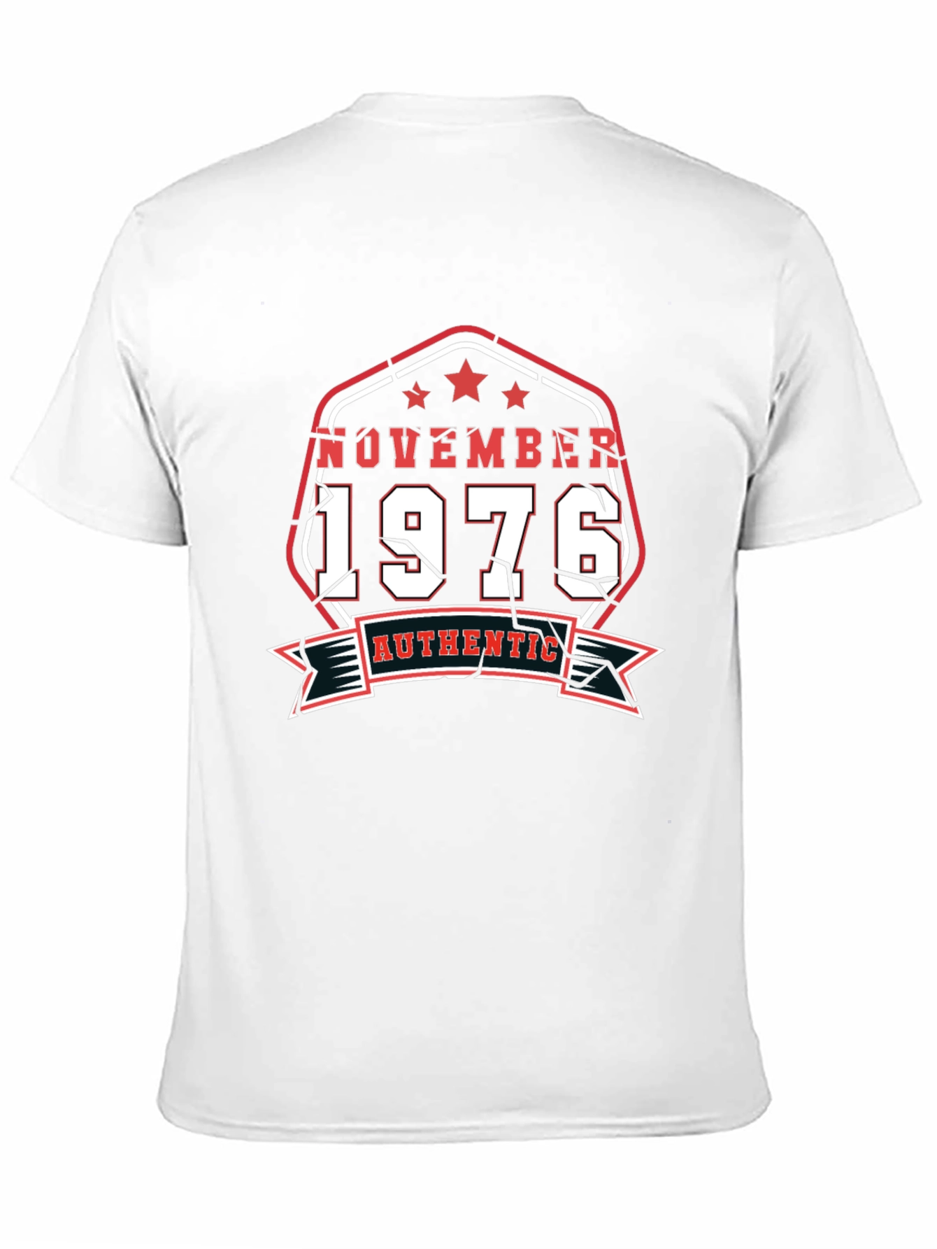 November 1976 Authentic T-Shirt