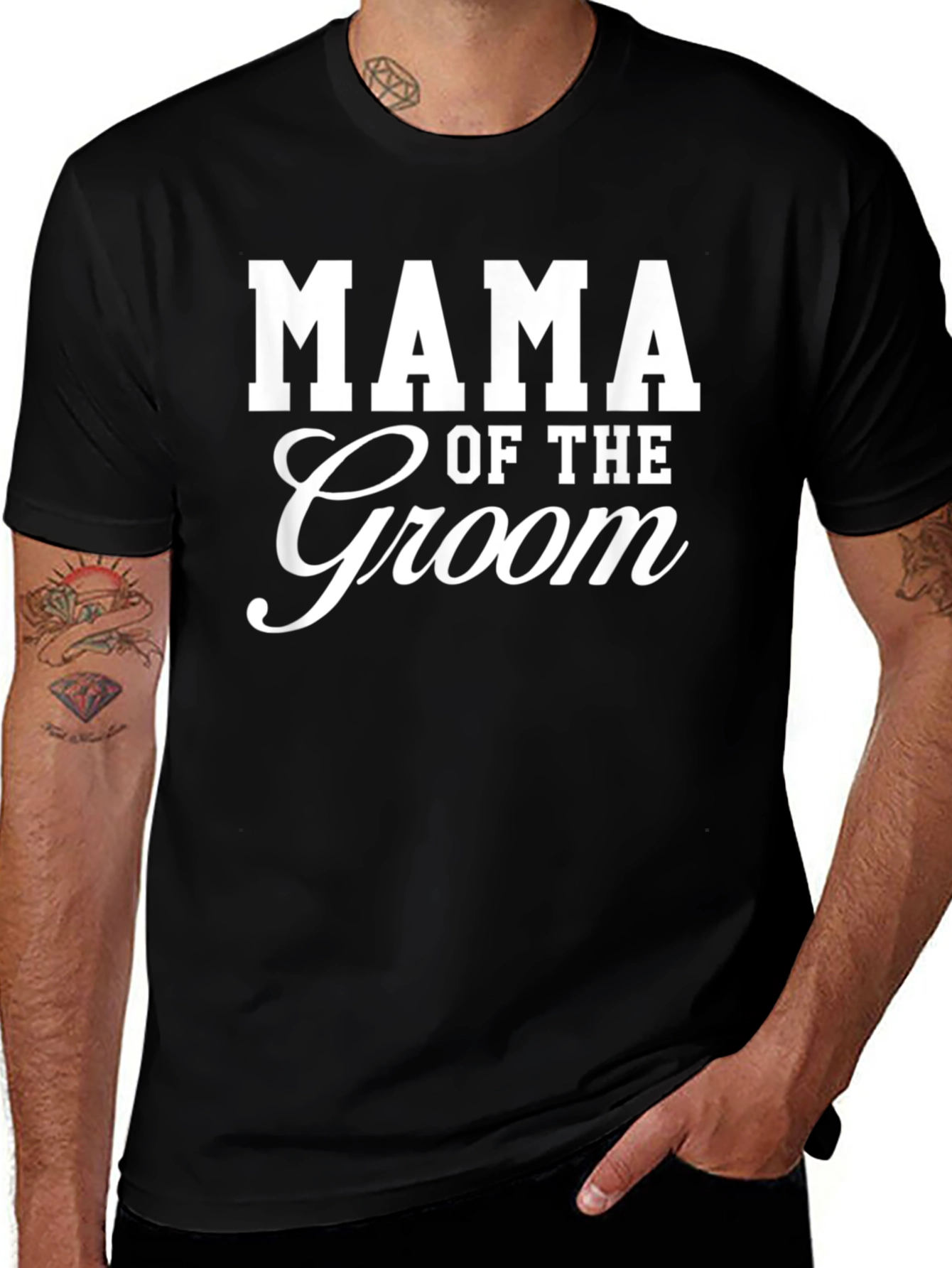 Mama of the Groom T-Shirt - Wedding Party Tee