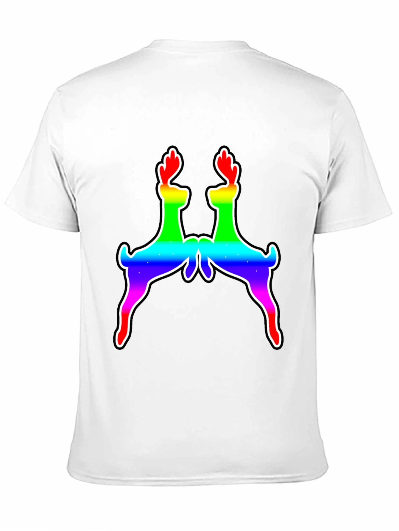Rainbow Deer Graphic Tee - Pride Edition