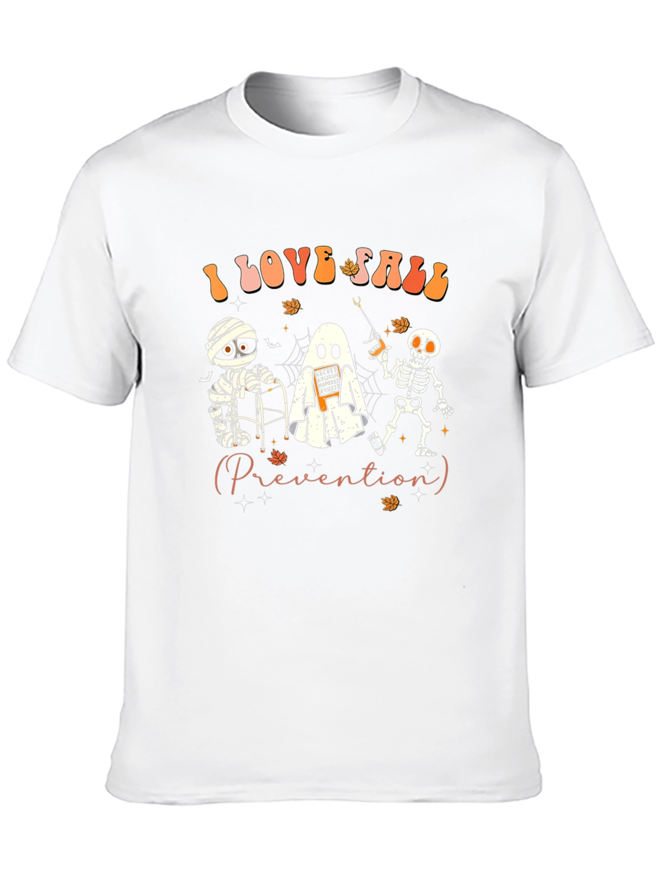 I Love Fall Prevention Halloween T-Shirt