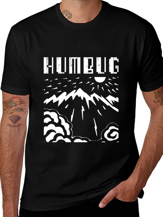 Humbug Mountain Graphic Tee - Black Cotton
