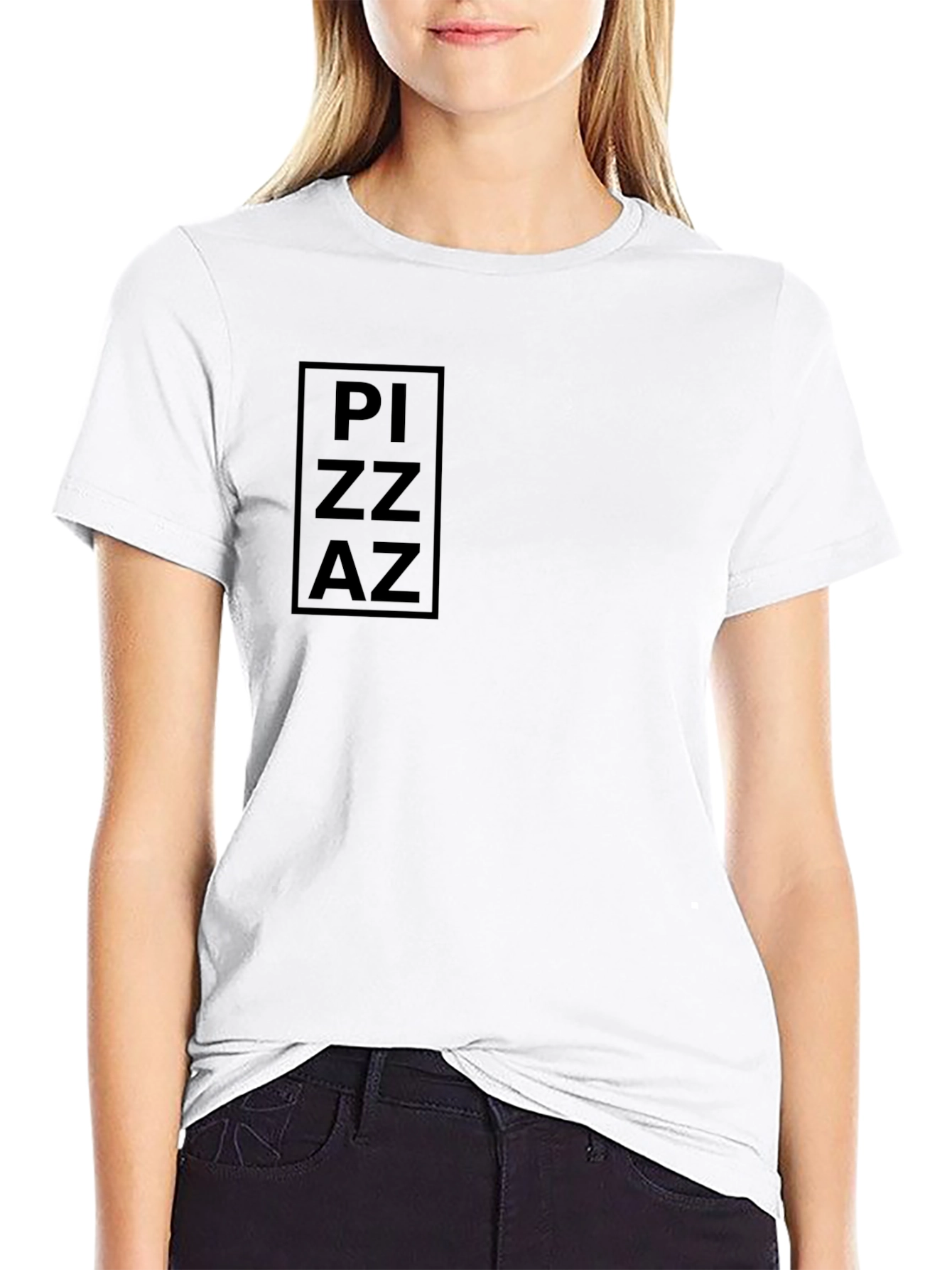 Pizza Black T-Shirt - Casual Style