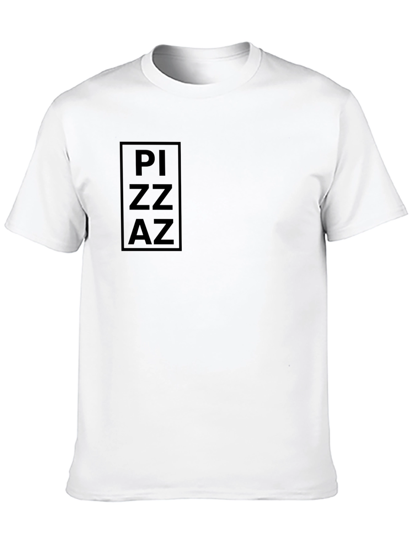 Pizza Black T-Shirt - Casual Style