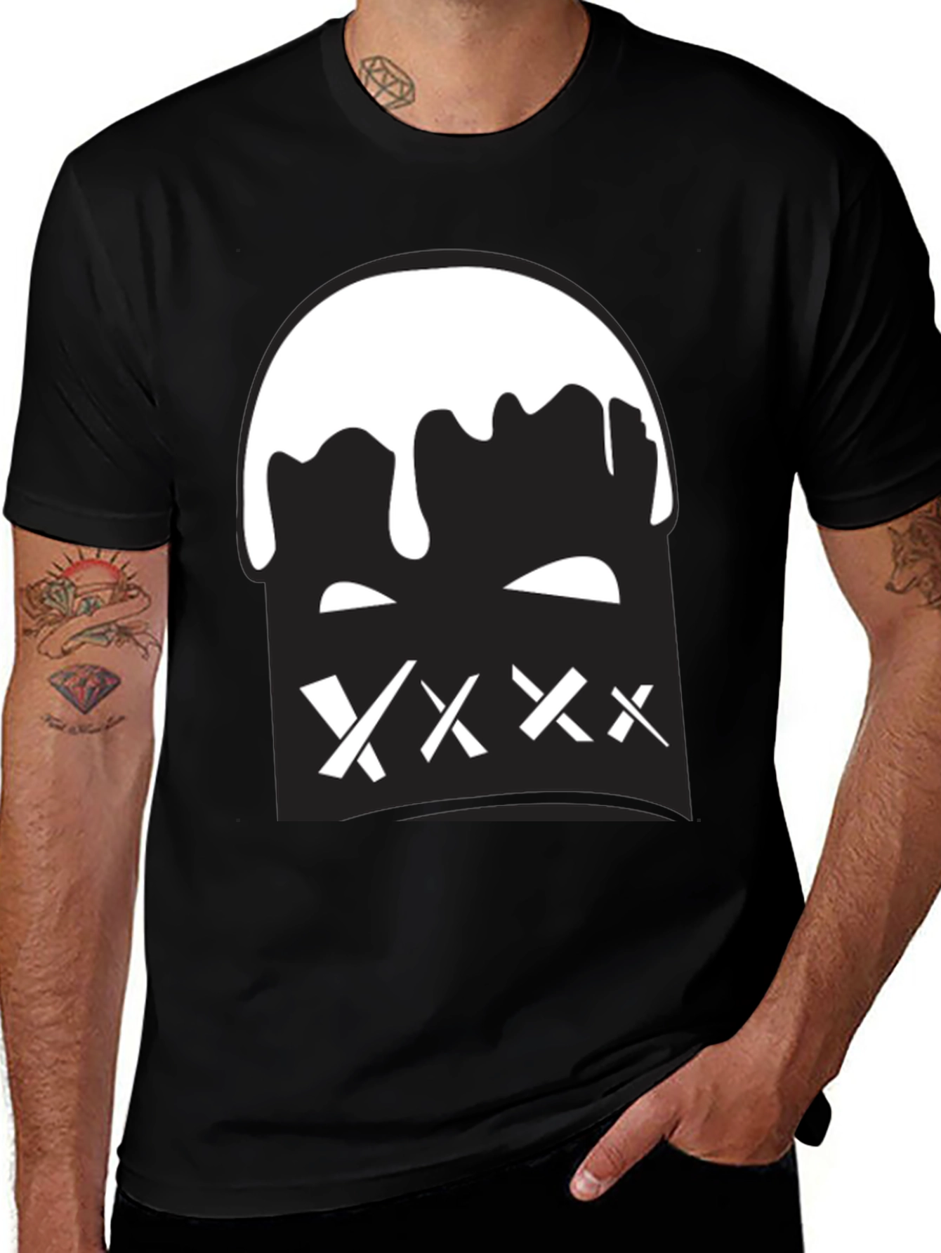 Graphic Tee - Censored Black T-Shirt