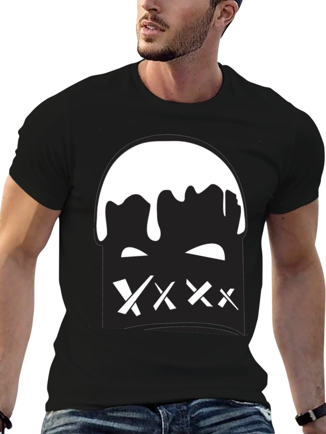 Graphic Tee - Censored Black T-Shirt