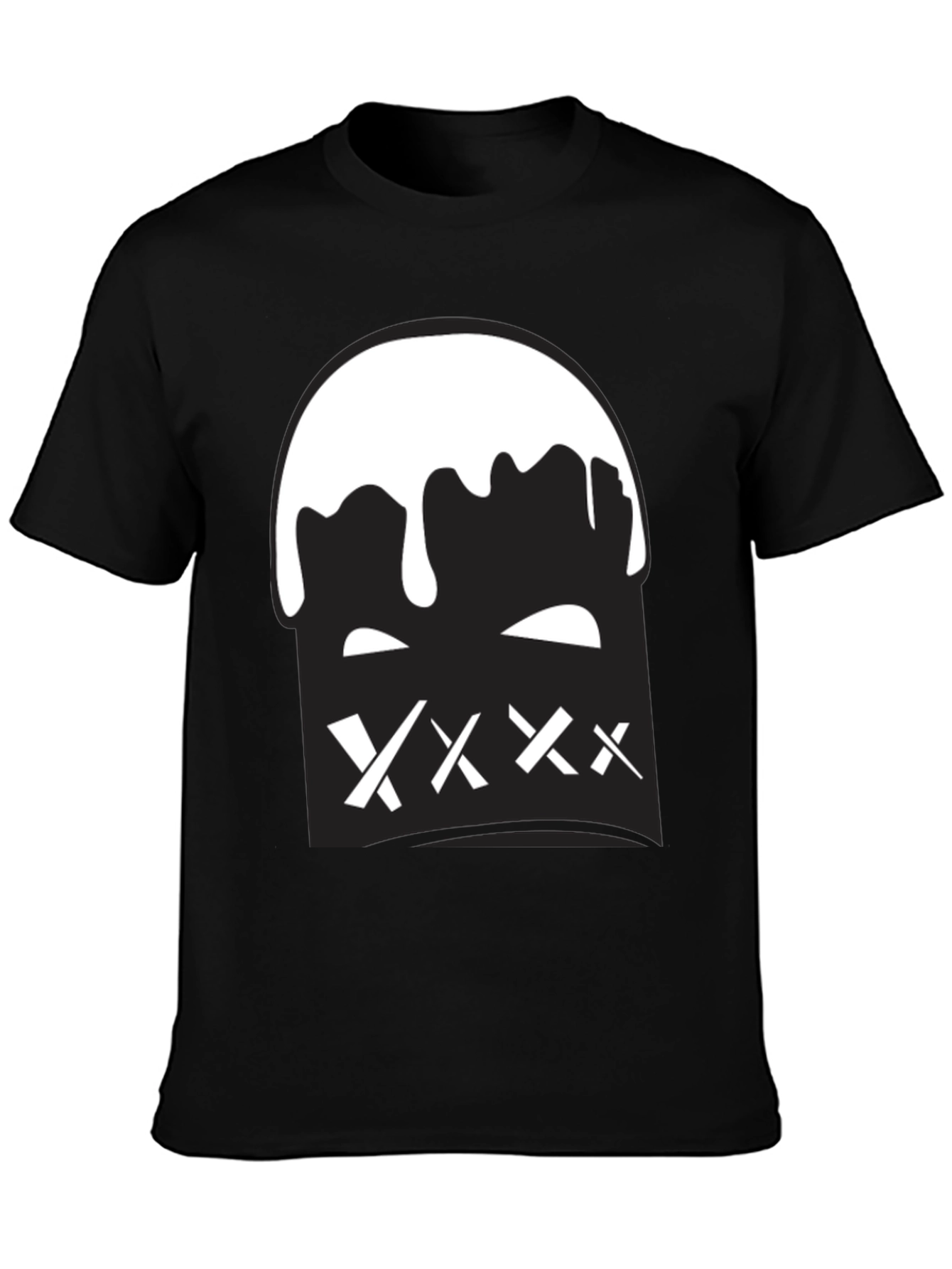Graphic Tee - Censored Black T-Shirt